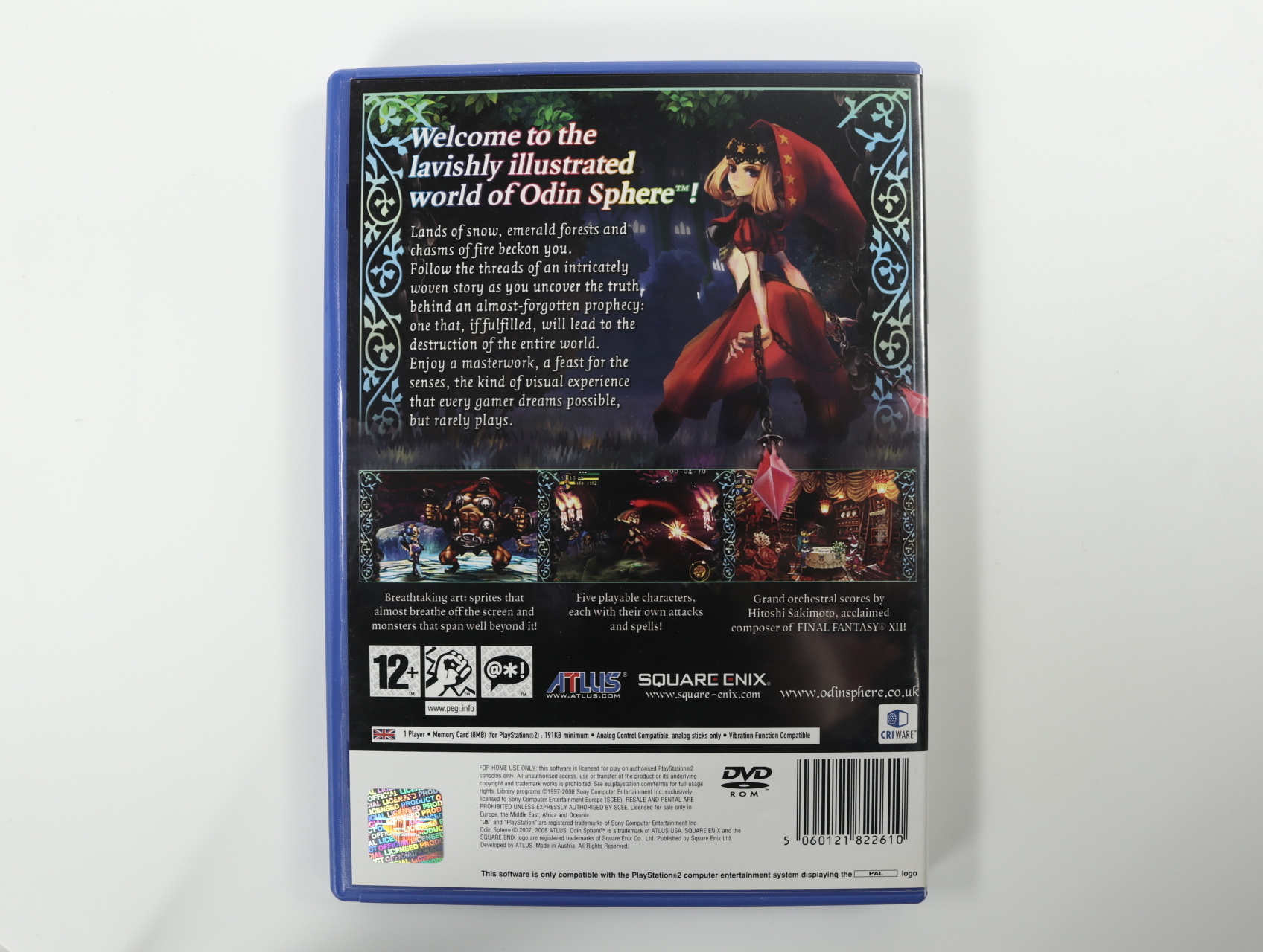 PlayStation 2 - Odin Sphere - Vanillaware - productfoto 2