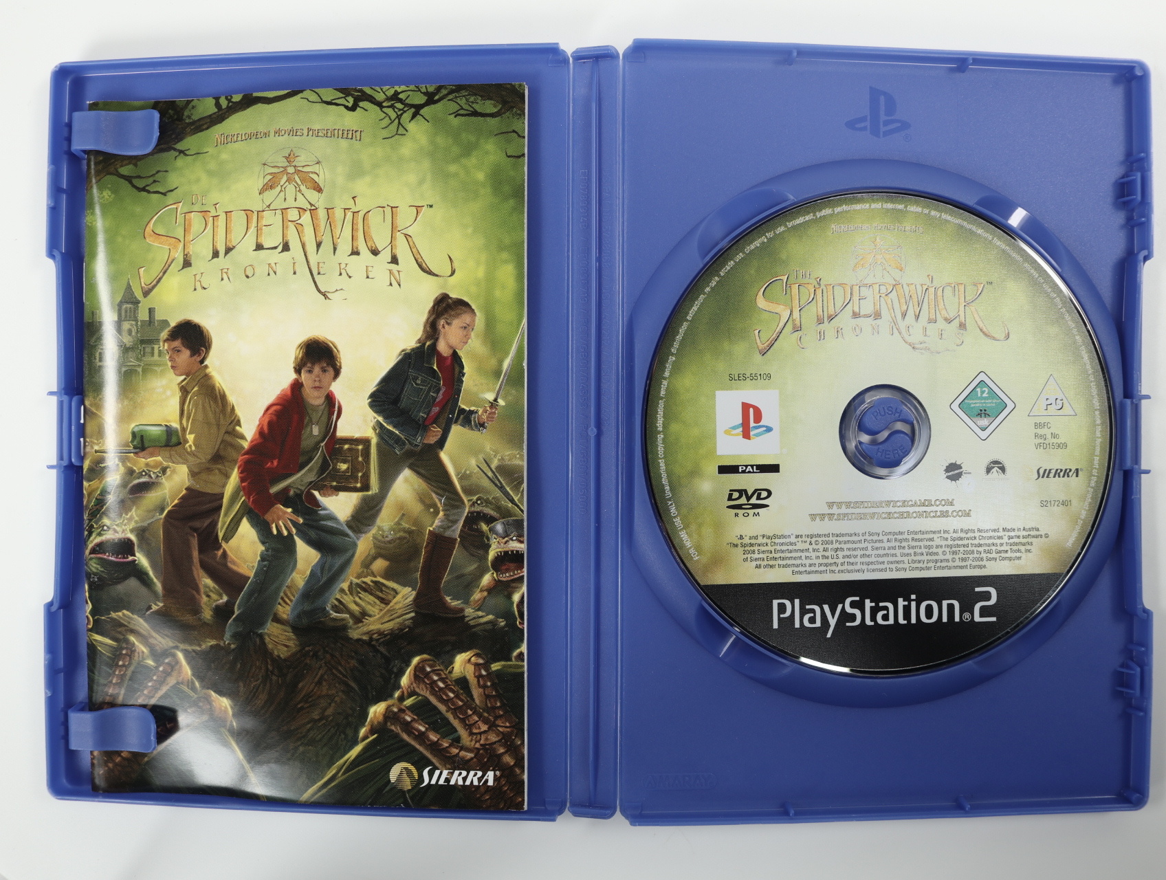 PlayStation 2 - The Spiderwick Chronicles - productfoto 3