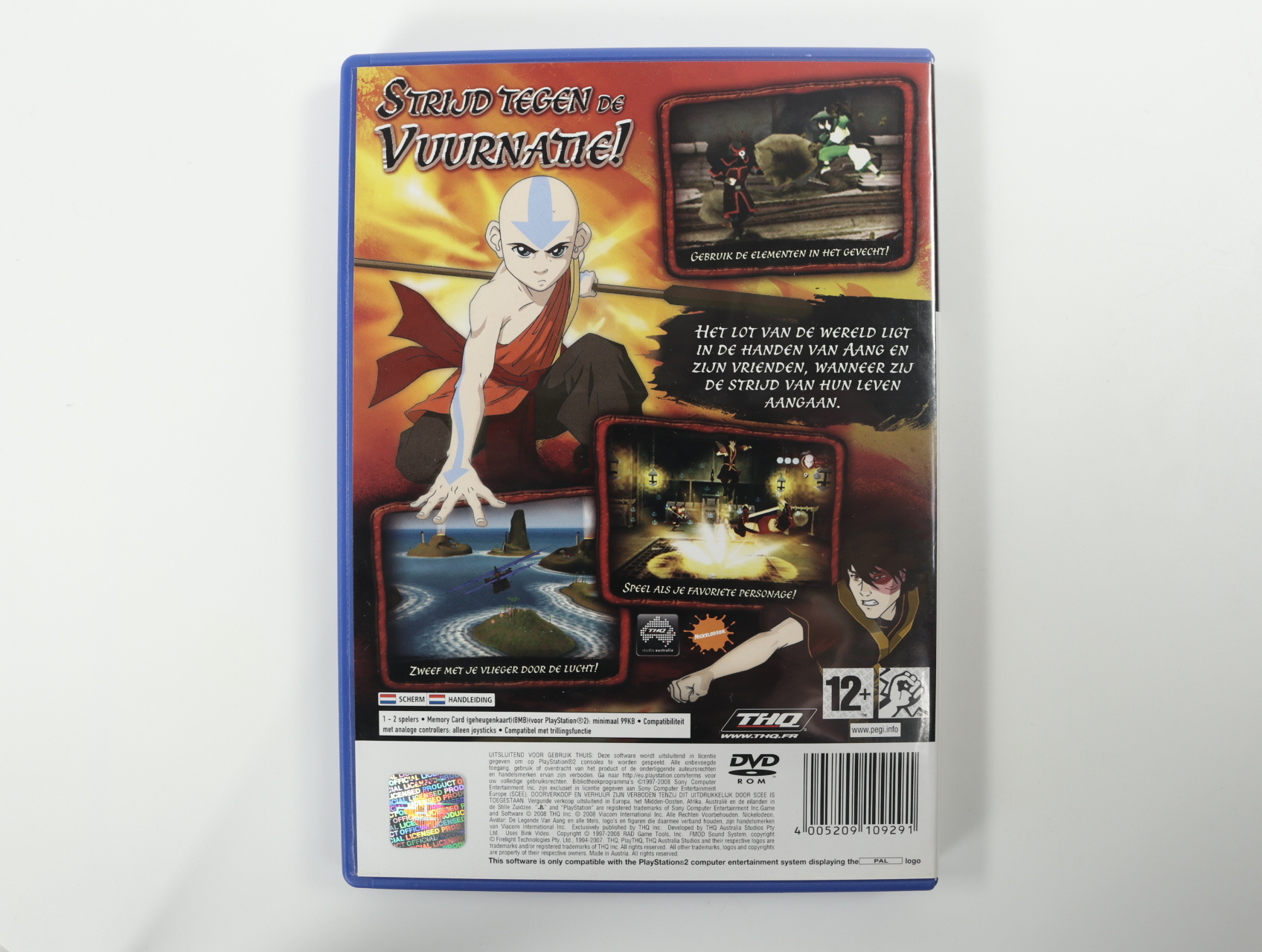 PlayStation 2 - Avatar: The Last Airbender [Greatest Hits] - - De Legende Van Aang - De V… - THQ Studio Australia - productf…