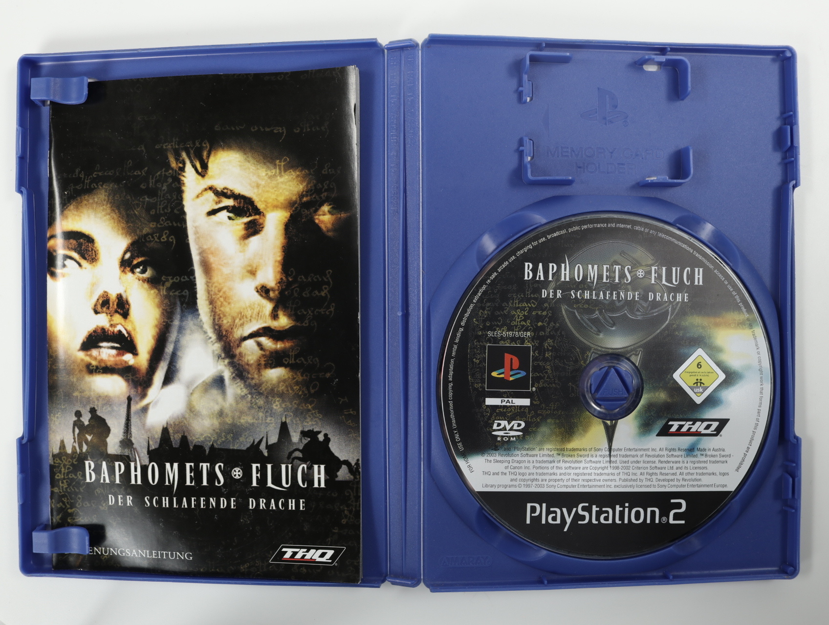 PlayStation 2 - Broken Sword: The Sleeping Dragon - productfoto 3
