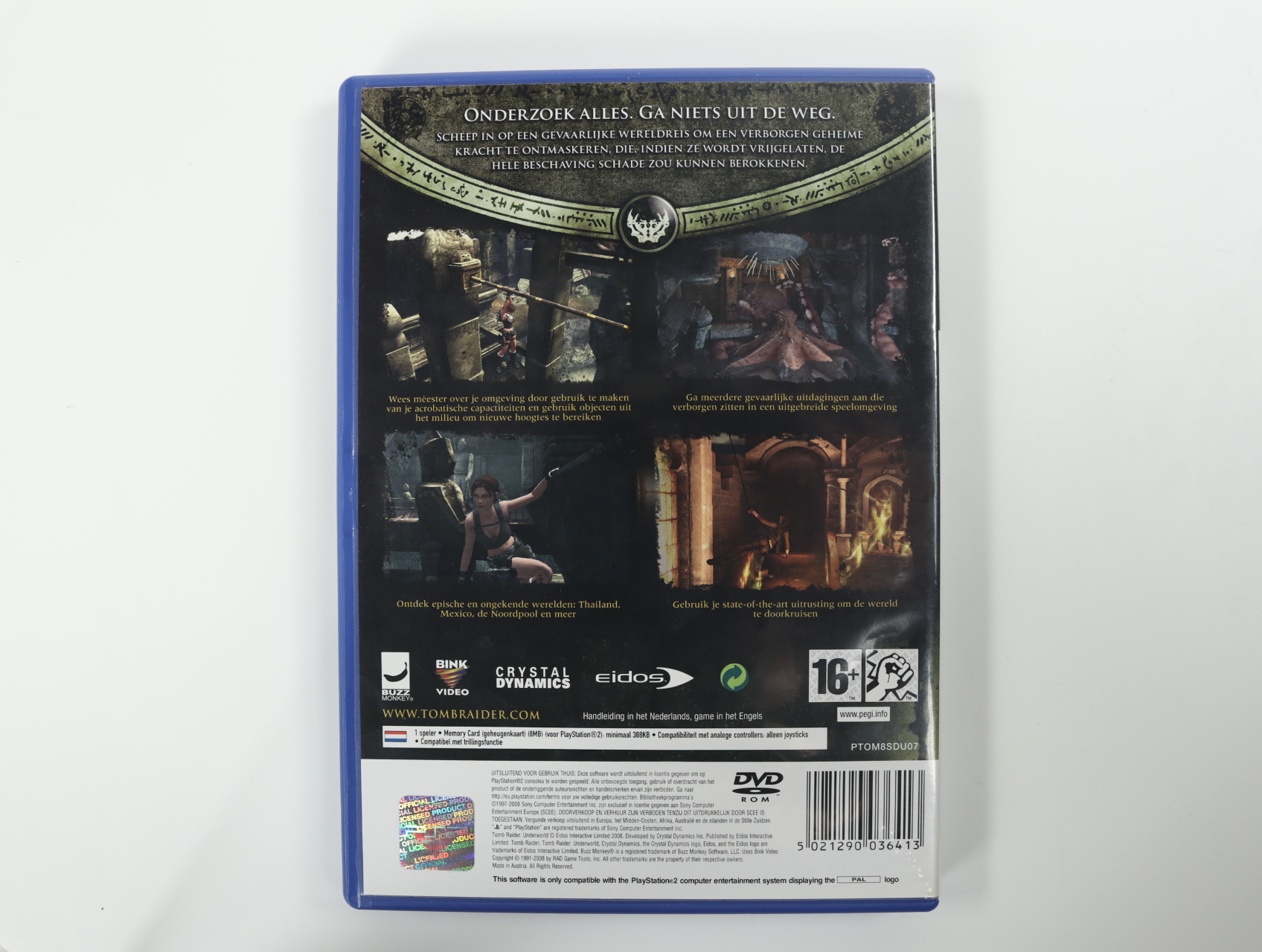 PlayStation 2 - Tomb Raider: Underworld - productfoto 2