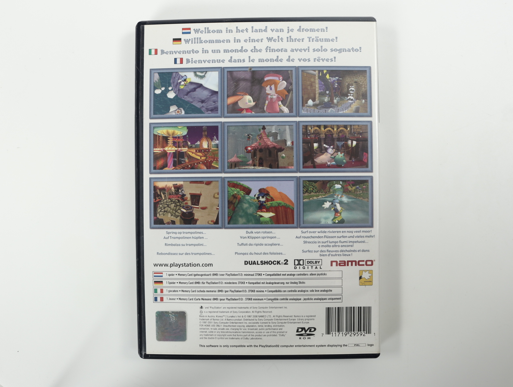 PlayStation 2 - Klonoa 2: Lunatea's Veil - productfoto 2