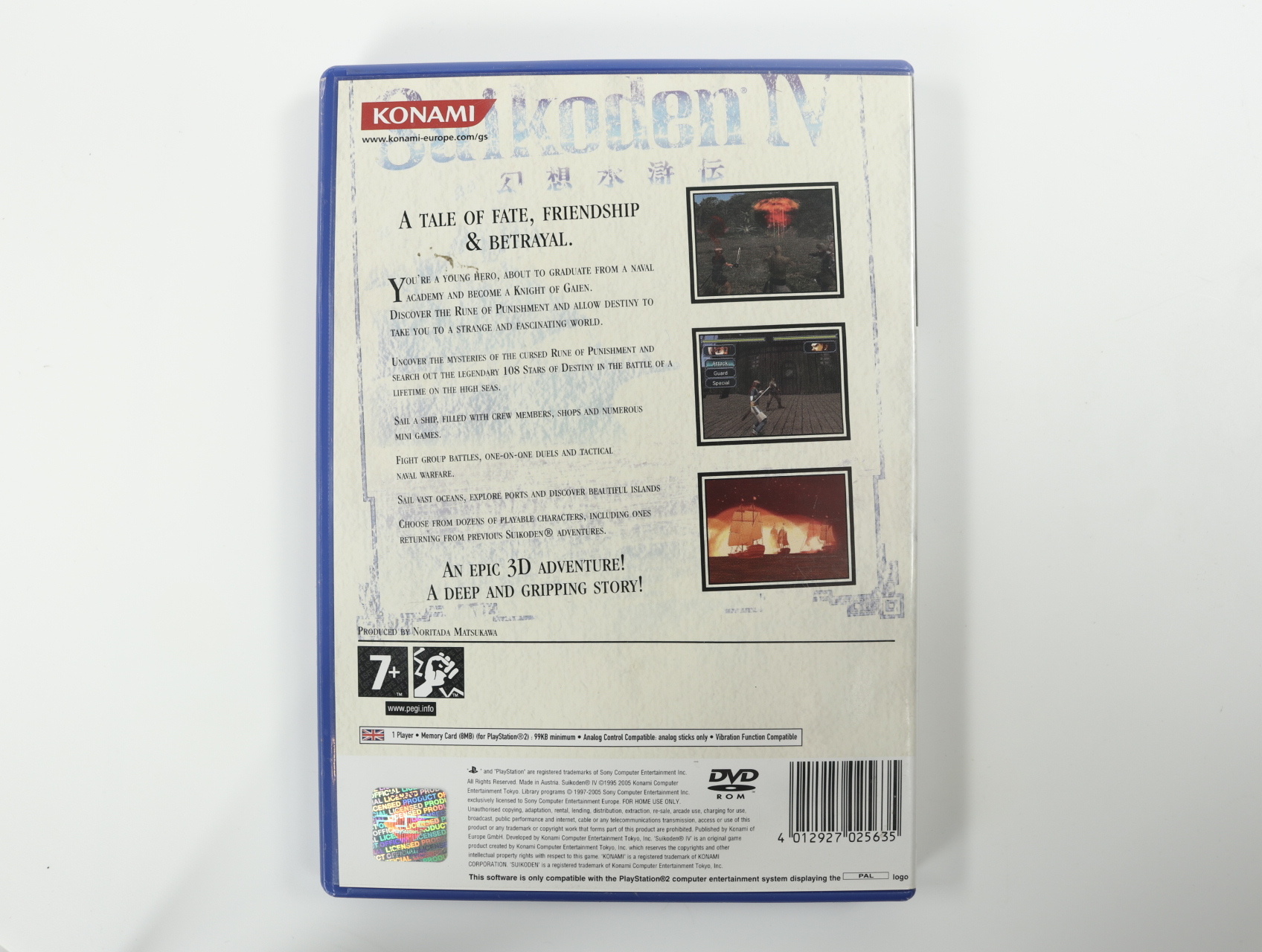 PlayStation 2 - Suikoden IV - Konami Computer Entertainment Tokyo - productfoto 2