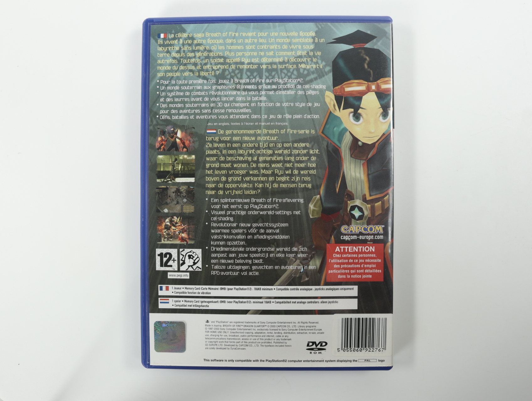 Playstation 2 - Breath of Fire Dragon Quarters - productfoto 2