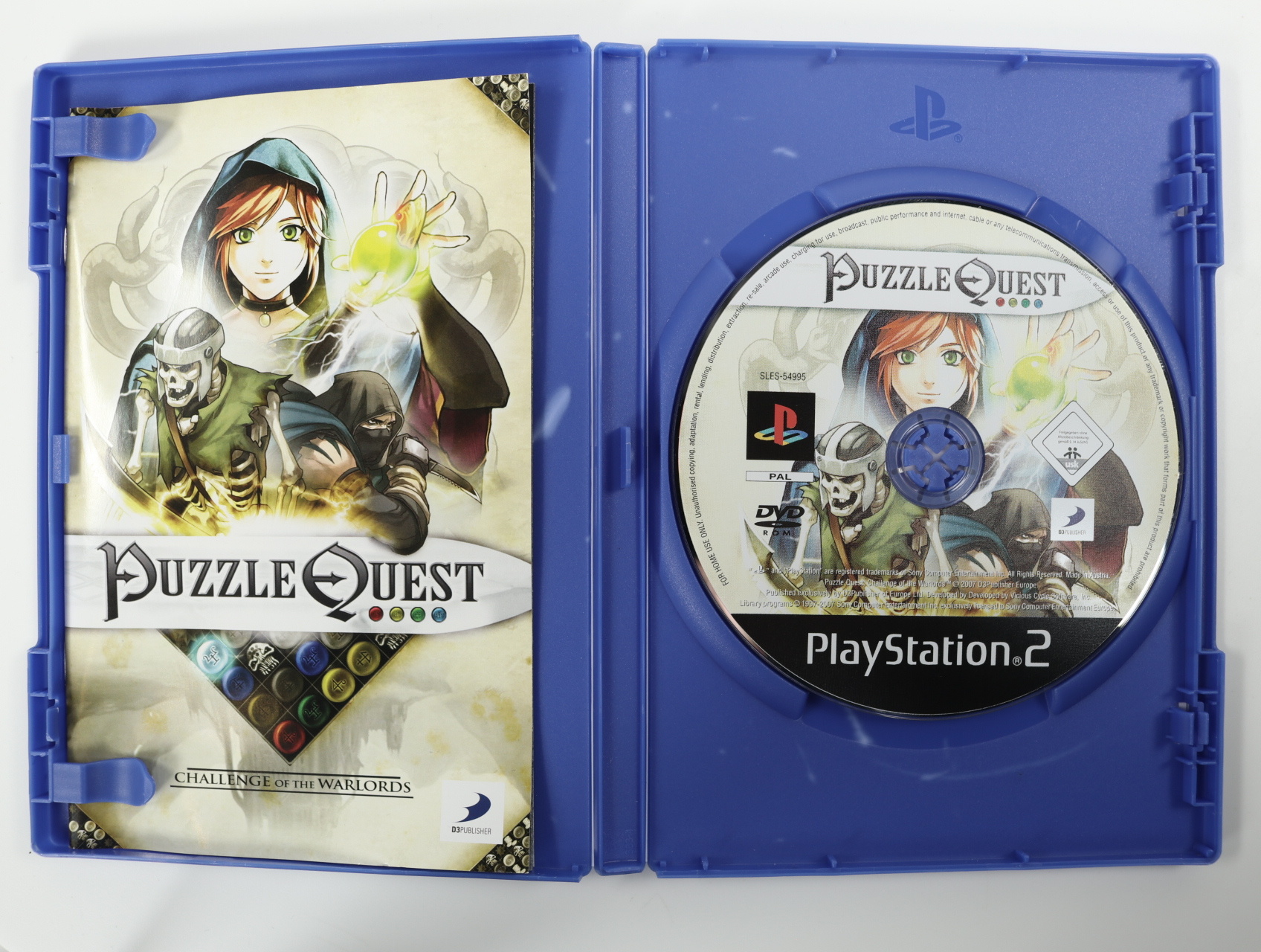 PlayStation 2 - Puzzle Quest: Challenge of the Warlords - Infinite Interactive - productfoto 3