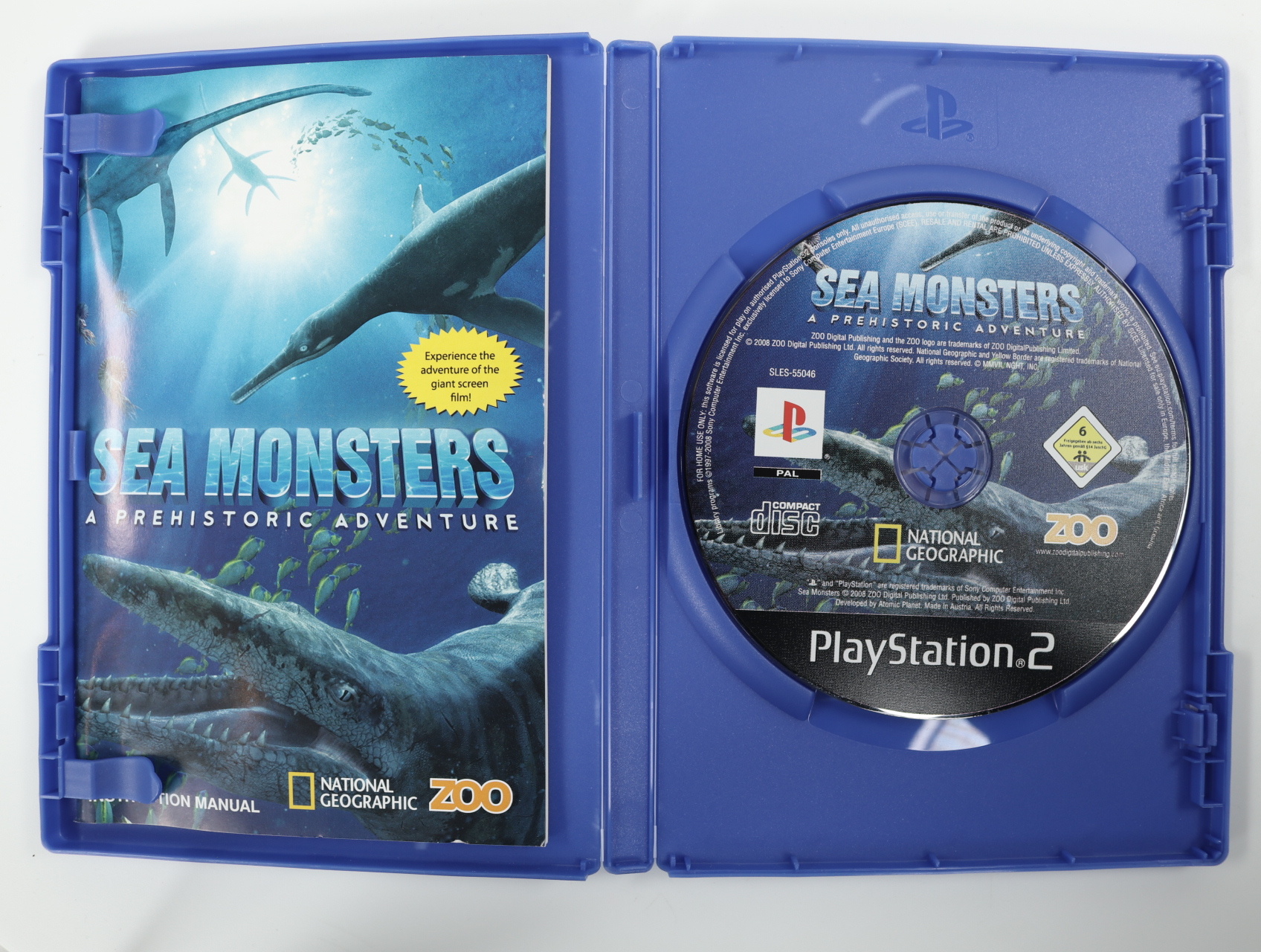 PlayStation 2 - Sea Monsters: A Prehistoric Adventure - Atomic Planet Entertainment Limited - productfoto 3