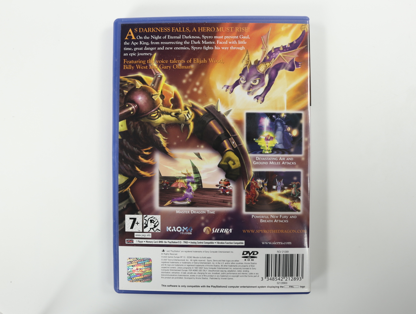 PlayStation 2 - Legend of Spyro: The Eternal Night - productfoto 2