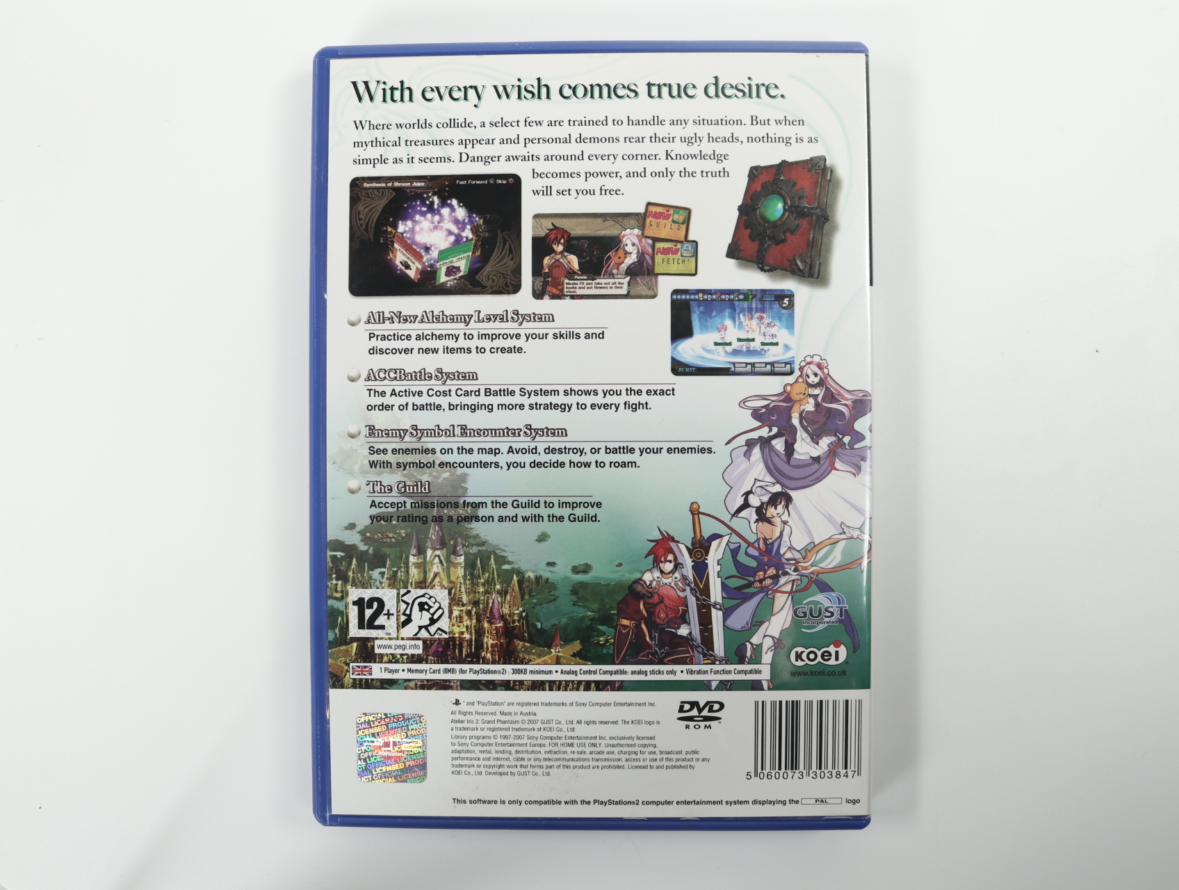 PlayStation 2 - Atelier Iris 3: Grand Phantasm - Gust Co. Ltd. - productfoto 2