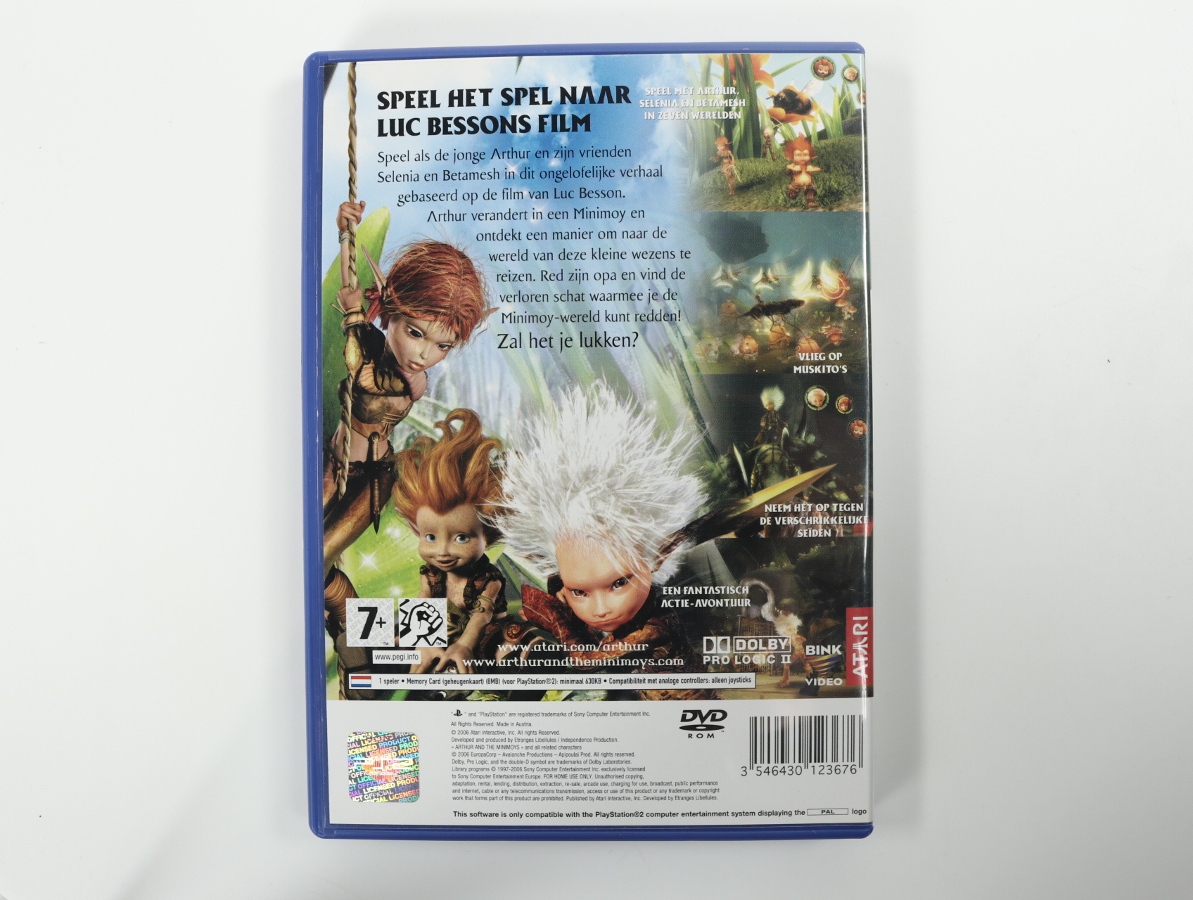 PlayStation 2 – Arthur and the Minimoys - productfoto 2