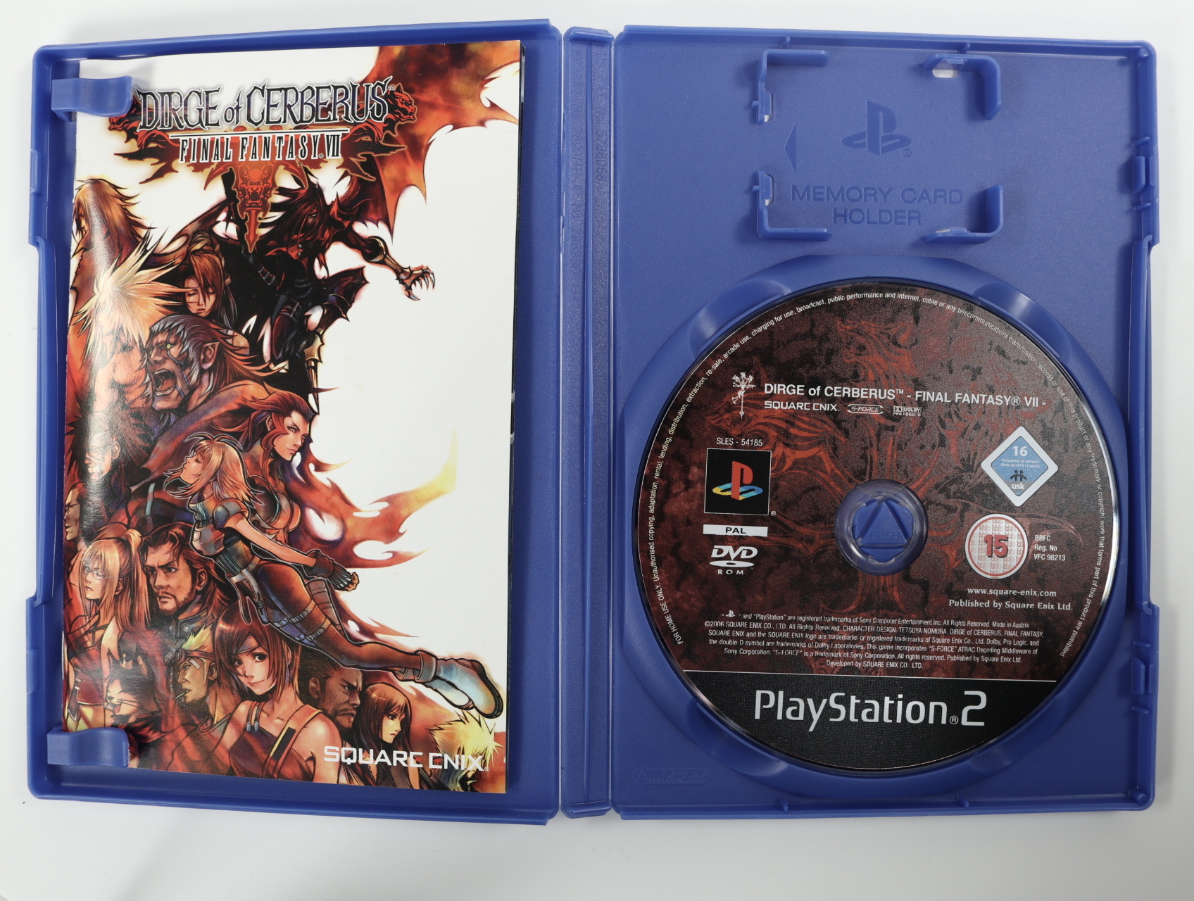 Playstation 2 - Final Fantasy VII Dirge of Cerberus - productfoto 3