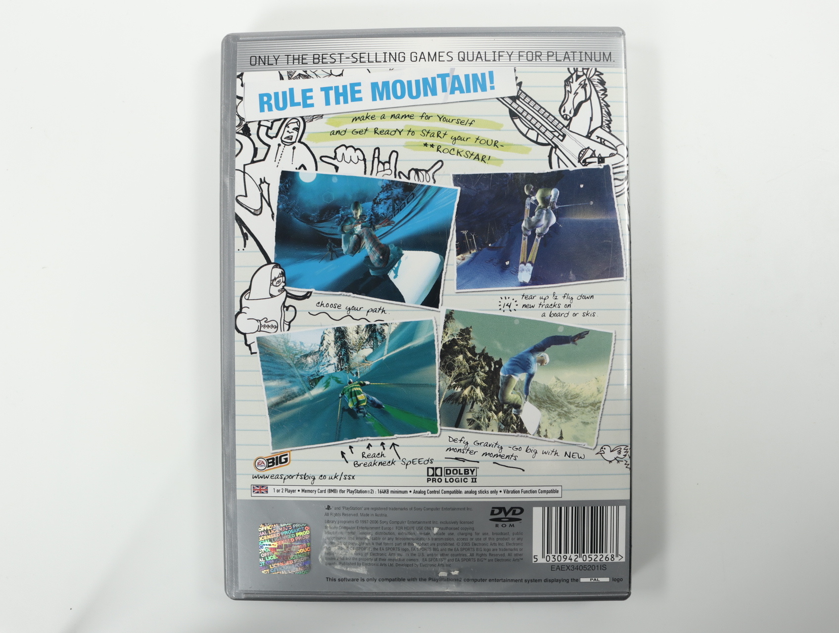 PlayStation 2 - SSX on Tour [Platinum Hits] - productfoto 2