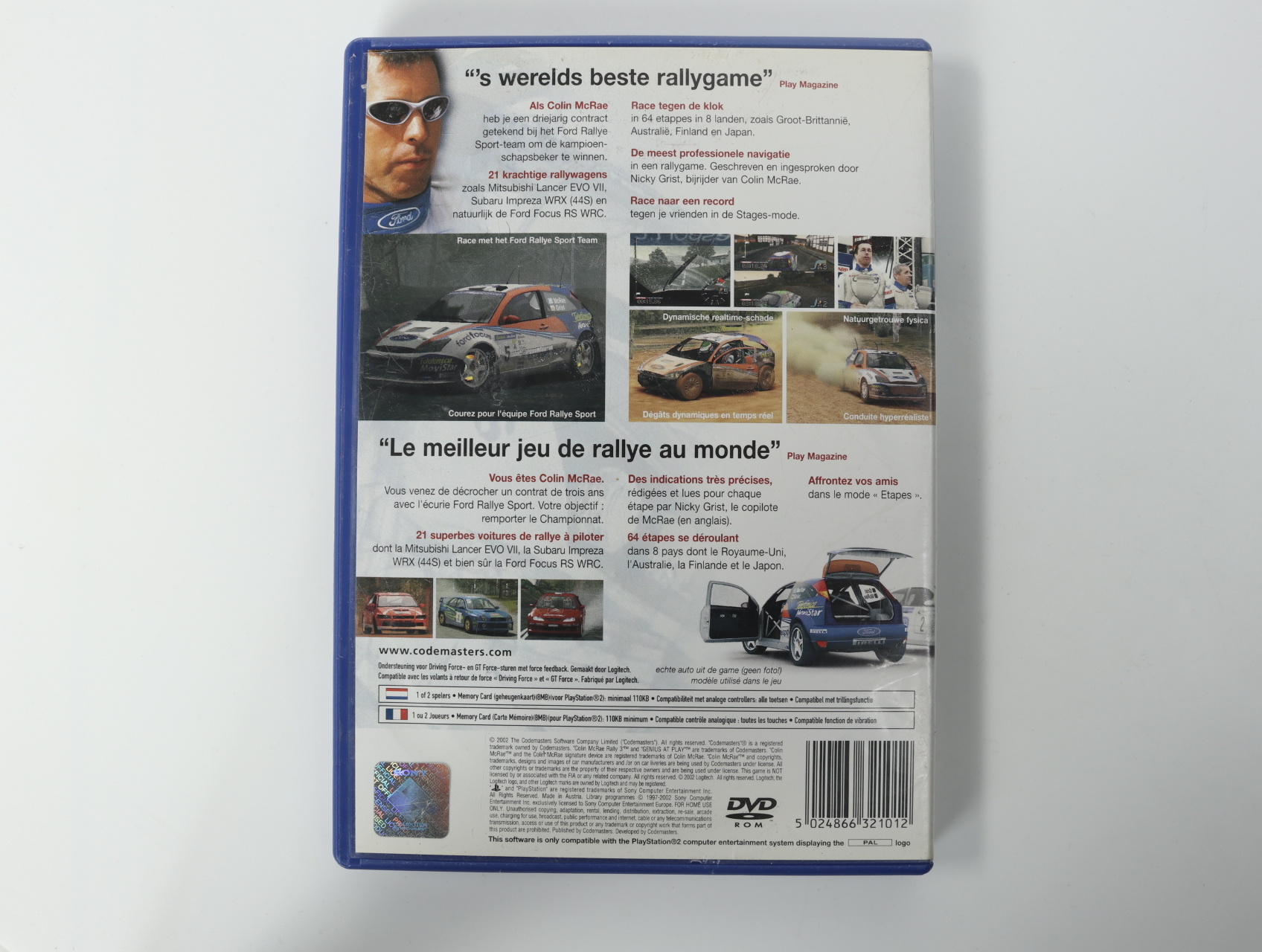 PlayStation 2 - Colin McRae Rally 3 - productfoto 2