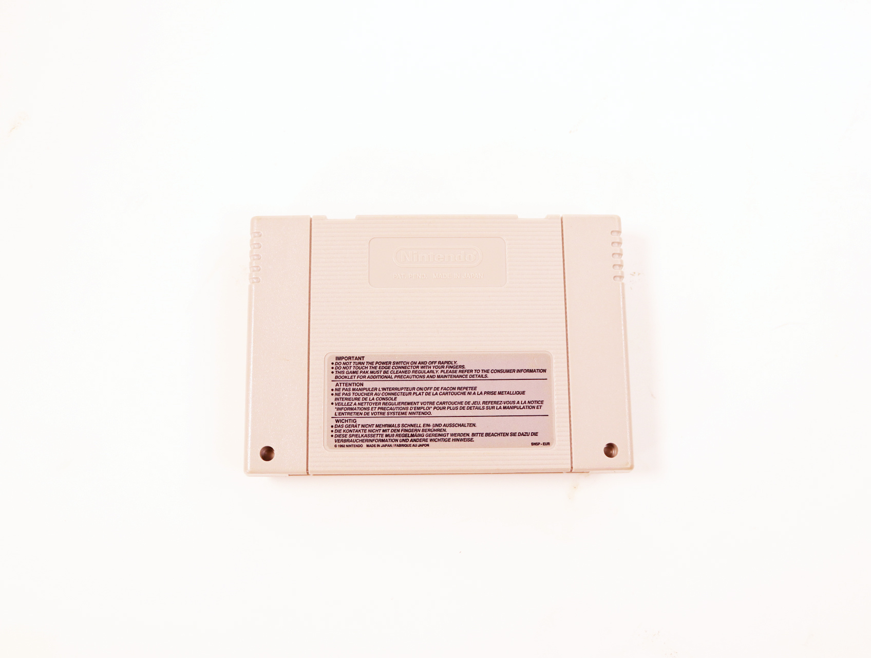 SNES – The Magical Quest Starring Mickey Mouse - productfoto 2