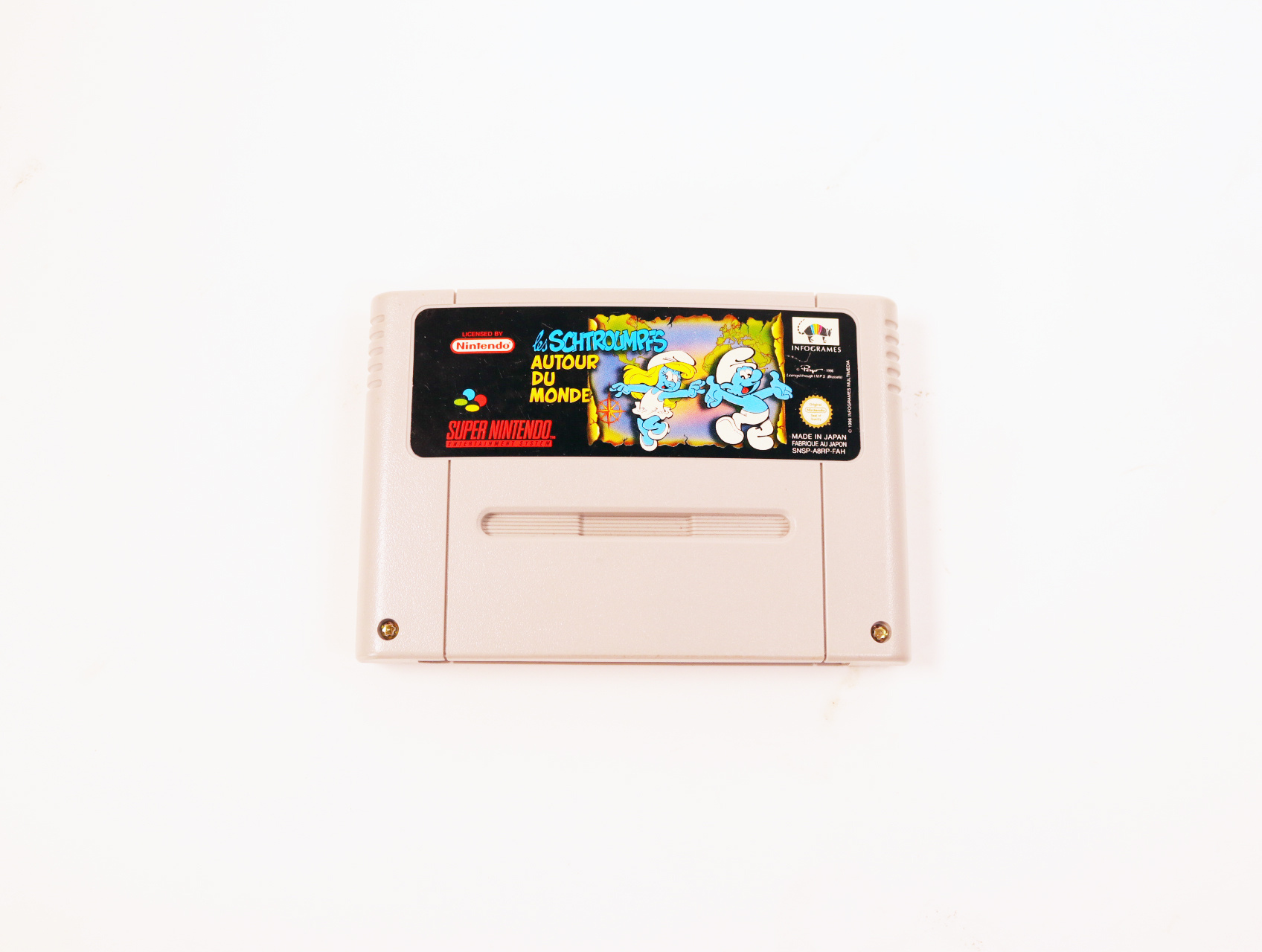 SNES - The Smurfs Travel The World