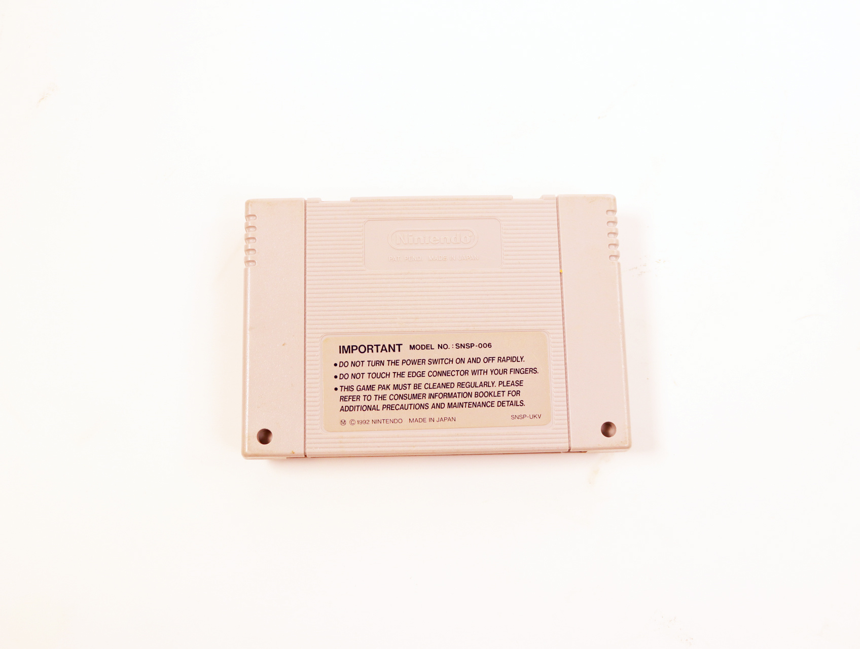 SNES – Out to Lunch - Japans - productfoto 2