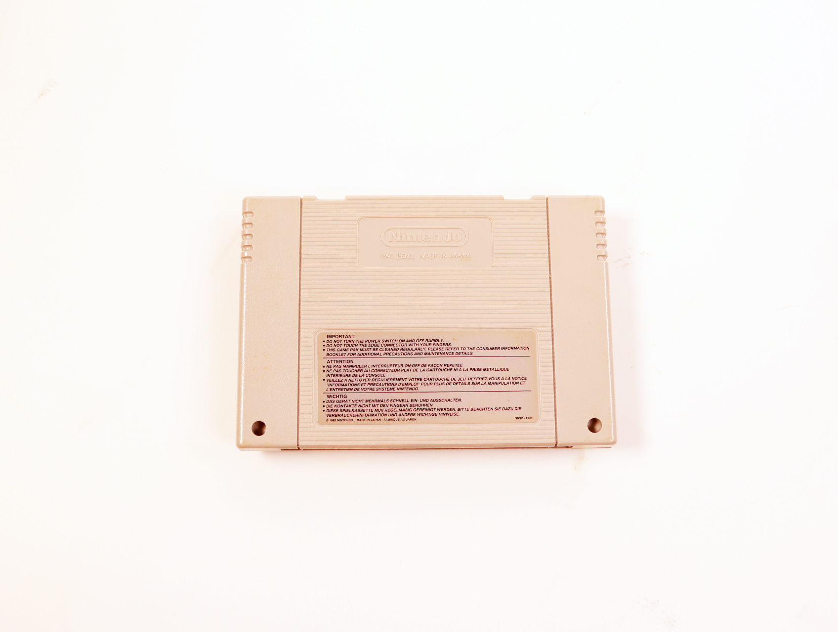 SNES - Donkey Kong Country 3: Dixie Kong's Double Trouble! - productfoto 2