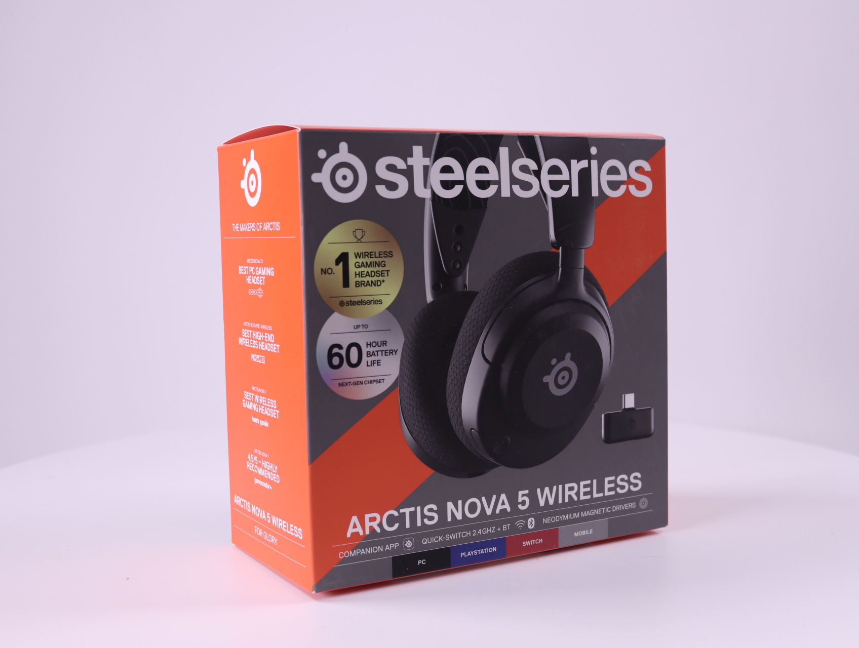 Arctis Nova 5 - Zwart | Draadloze Gaming Headset - SteelSeries - productfoto 2