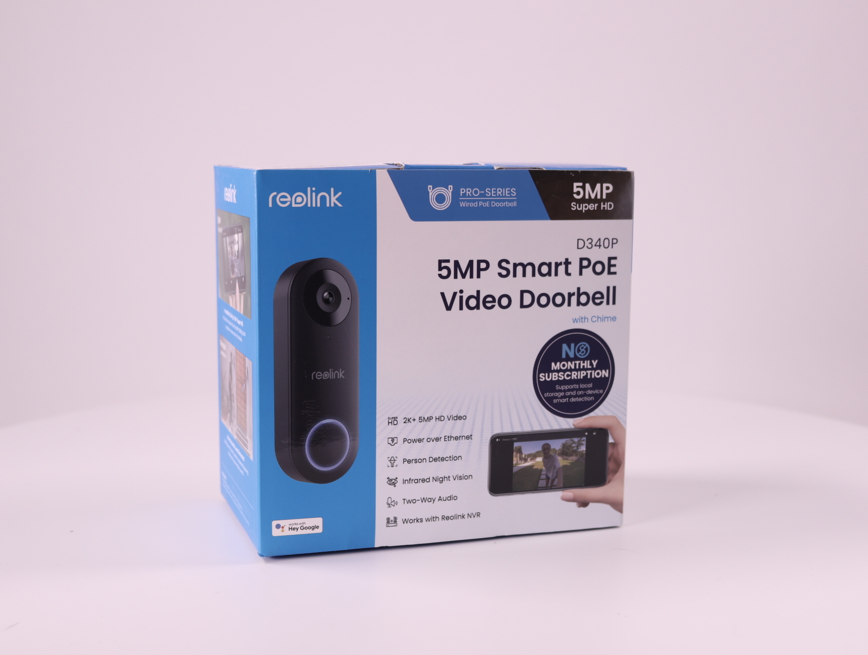 Video Doorbell PoE D340P - productfoto 2