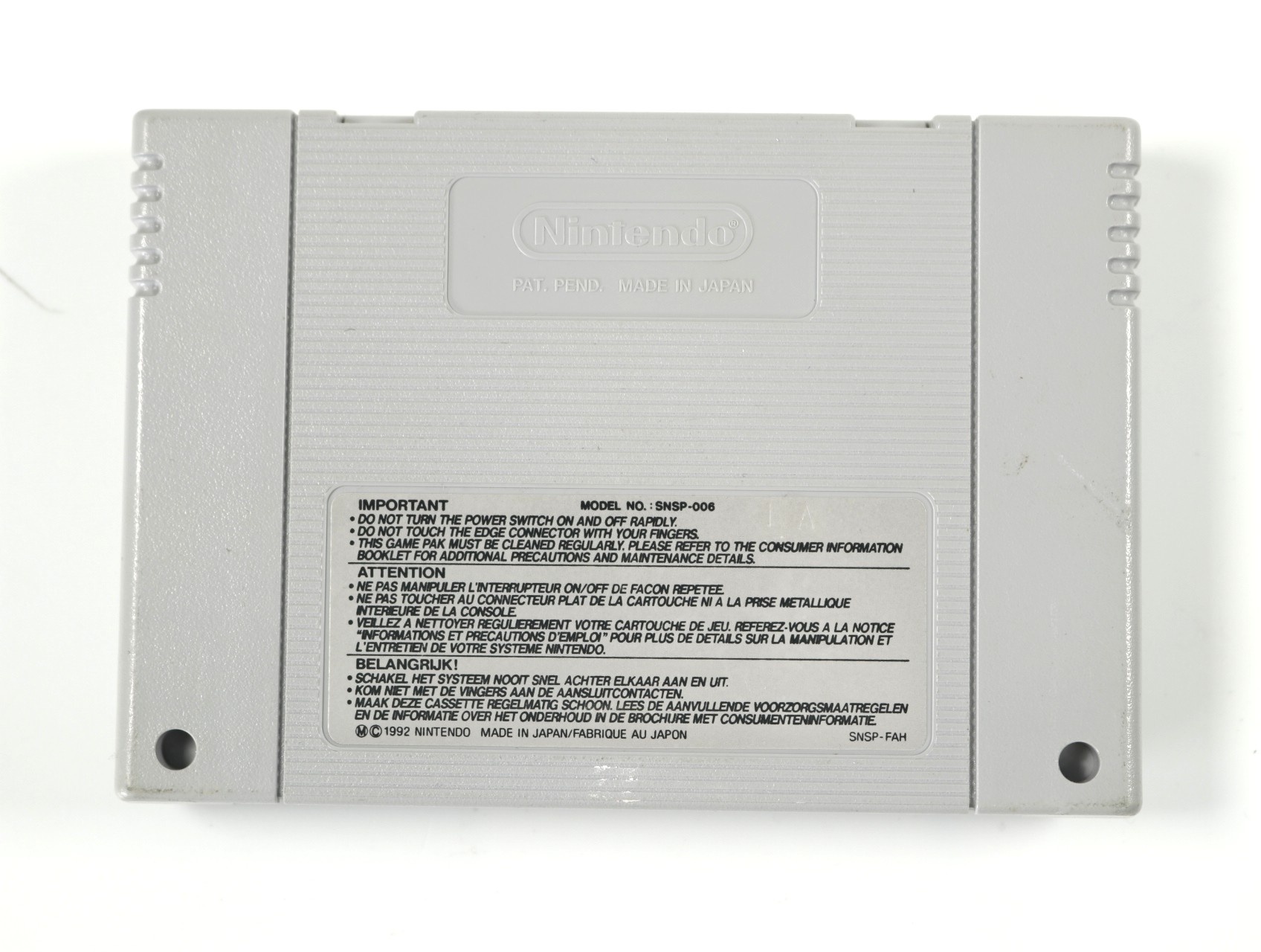 SNES - Super Mario World - productfoto 2