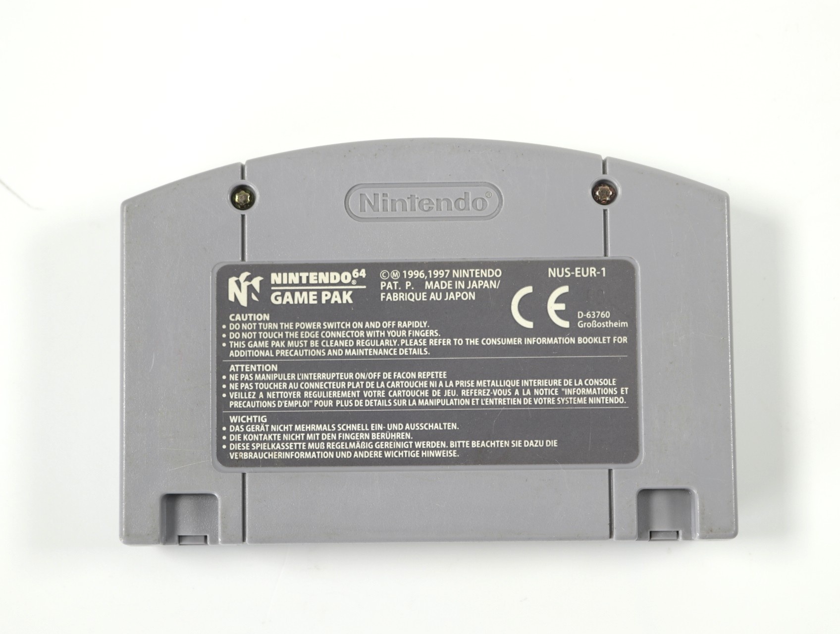 N64 - Pokémon Stadium - Nintendo EAD - productfoto 2