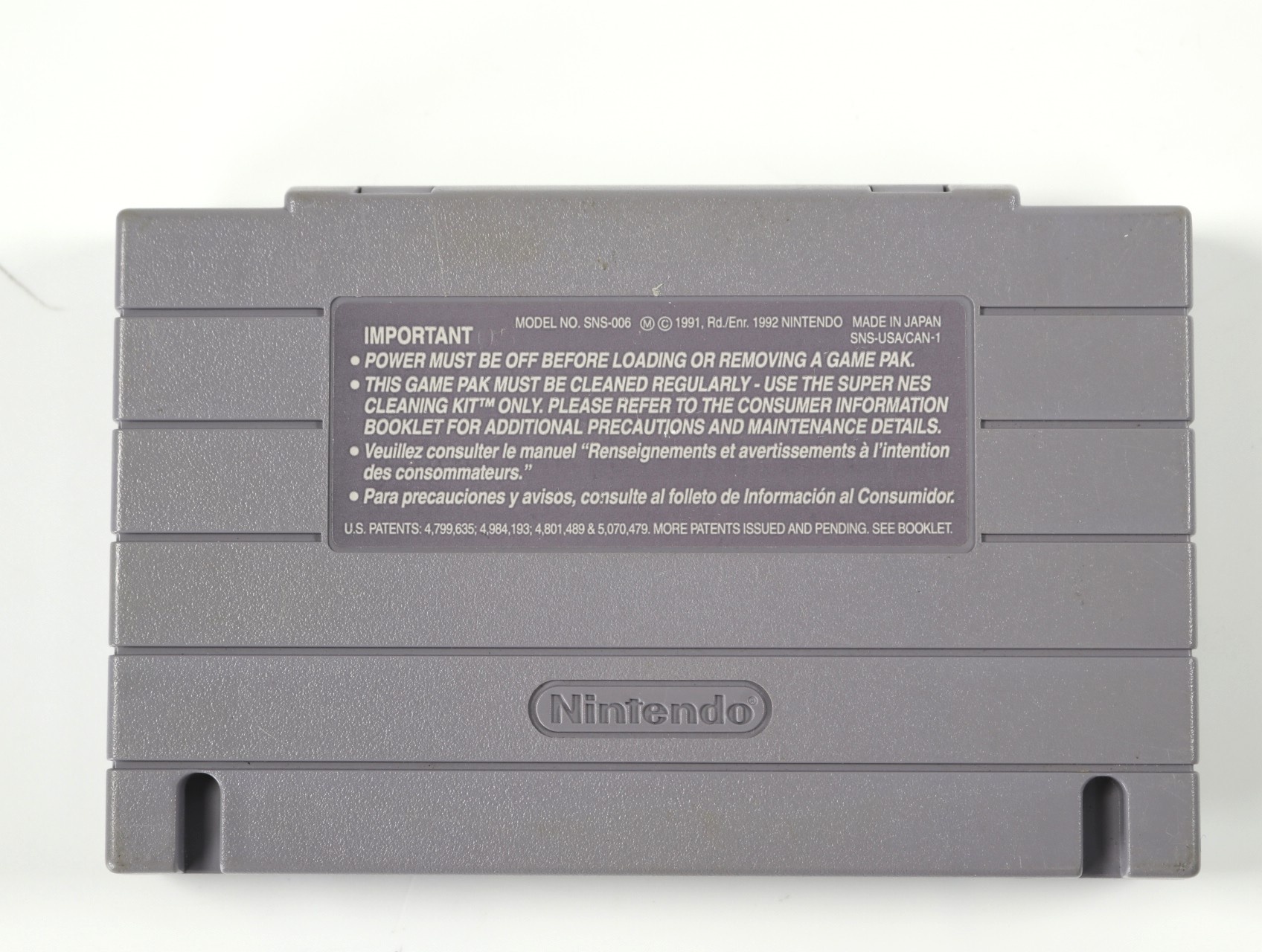SNES - Lagoon (USA) - productfoto 2