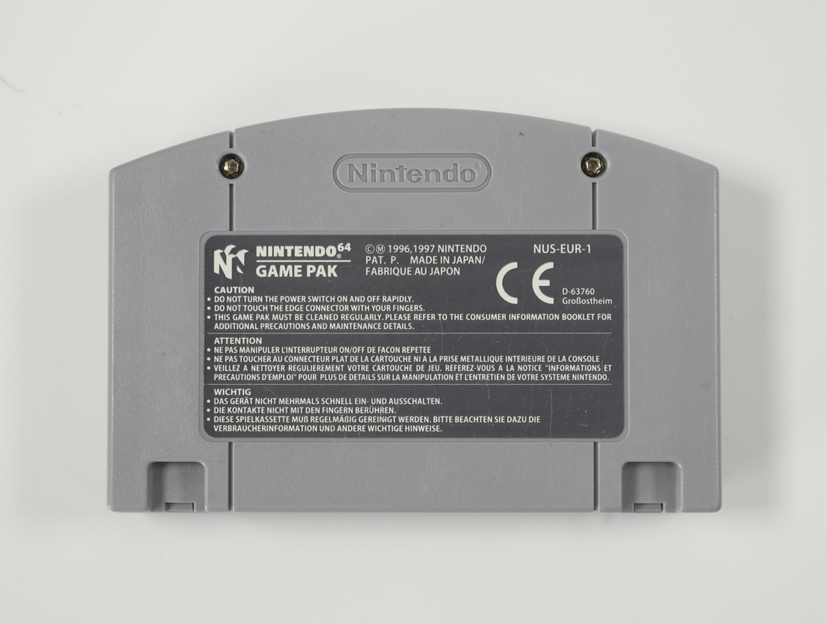 Nintendo 64 - V‑Rally Edition 99 - productfoto 2