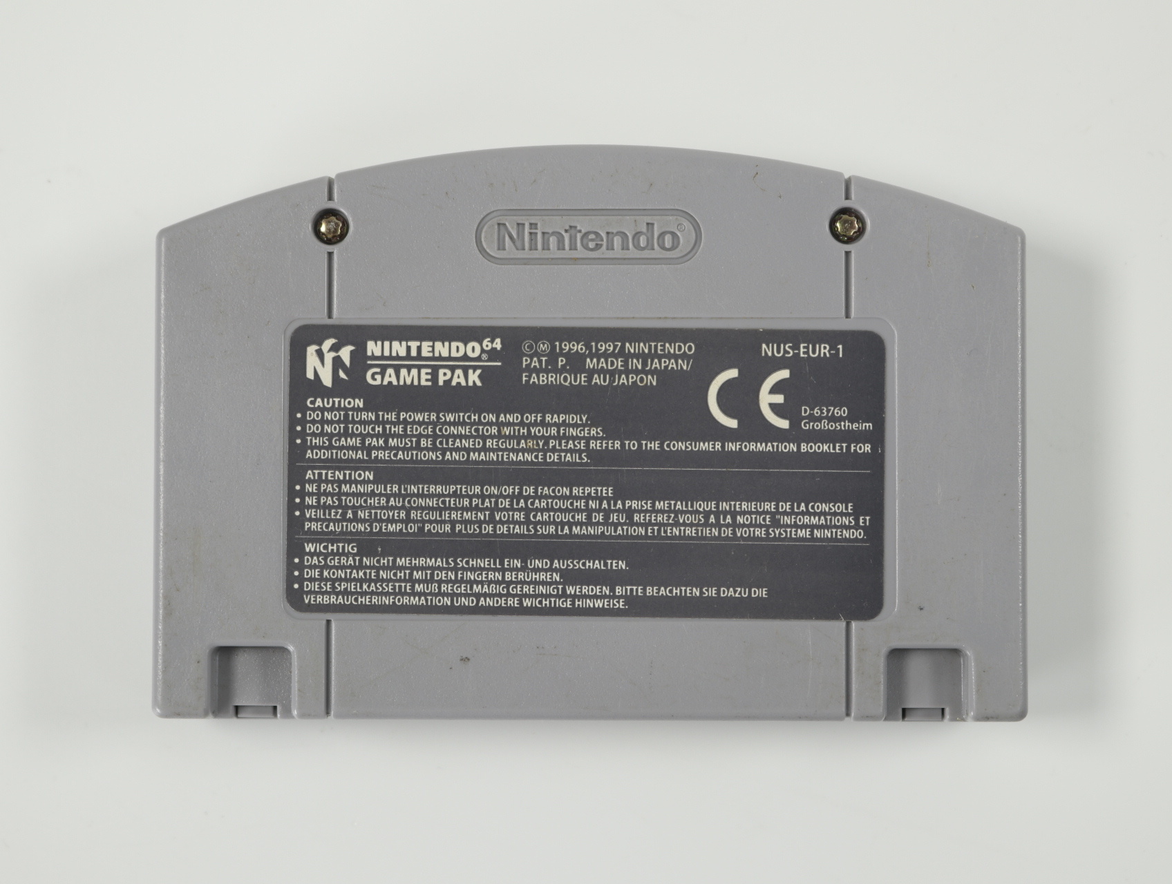 N64 - WCW vs. NWO: Revenge - productfoto 2