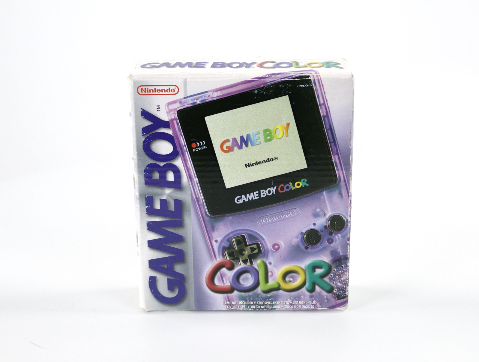 GameBoy Color - Console - Atomic Purple - CIB - productfoto 4