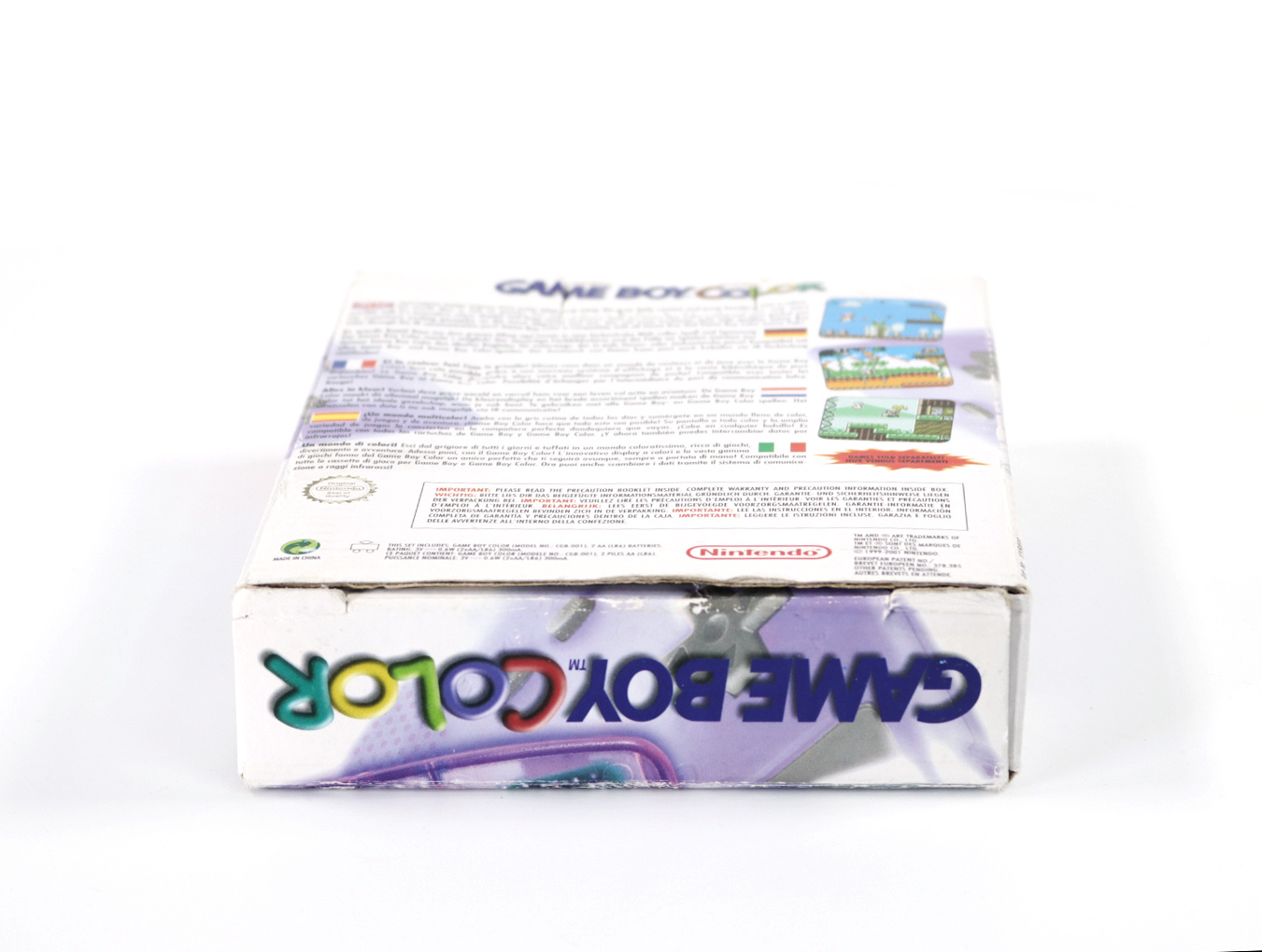 GameBoy Color - Console - Atomic Purple - CIB - productfoto 9