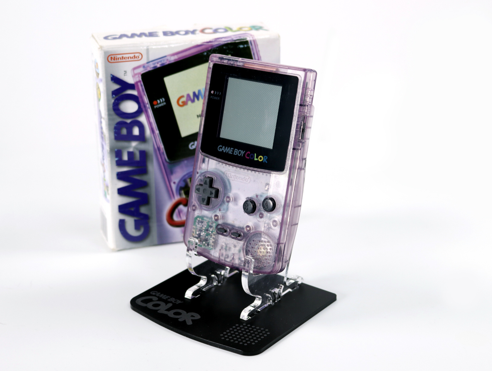 GameBoy Color - Console - Atomic Purple - CIB
