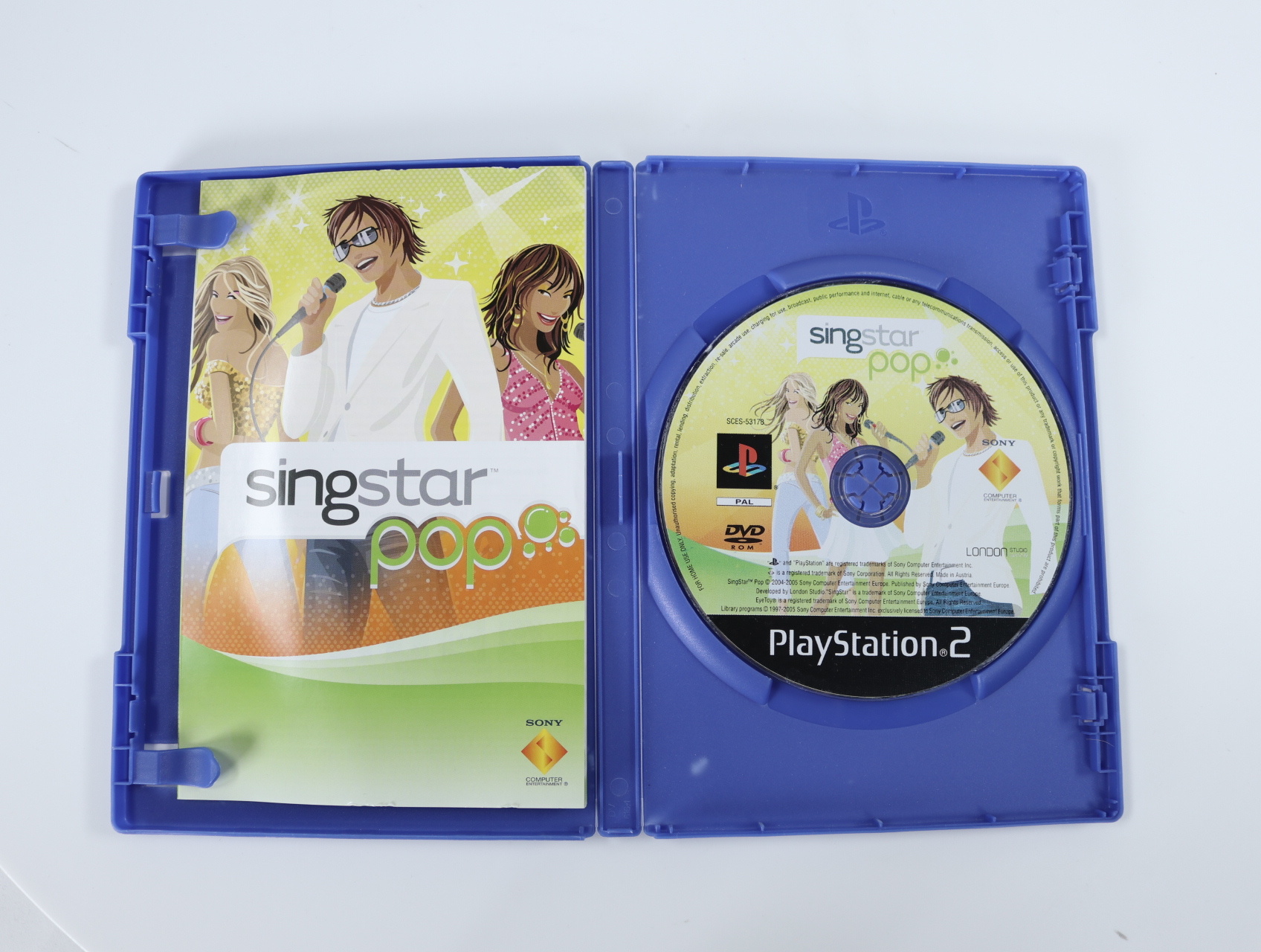 PlayStation 2 - SingStar Pop - productfoto 2