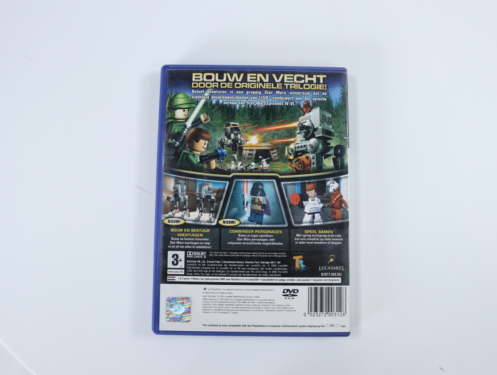 PlayStation 2 - Lego Star Wars II: The Original Trilogy - productfoto 3