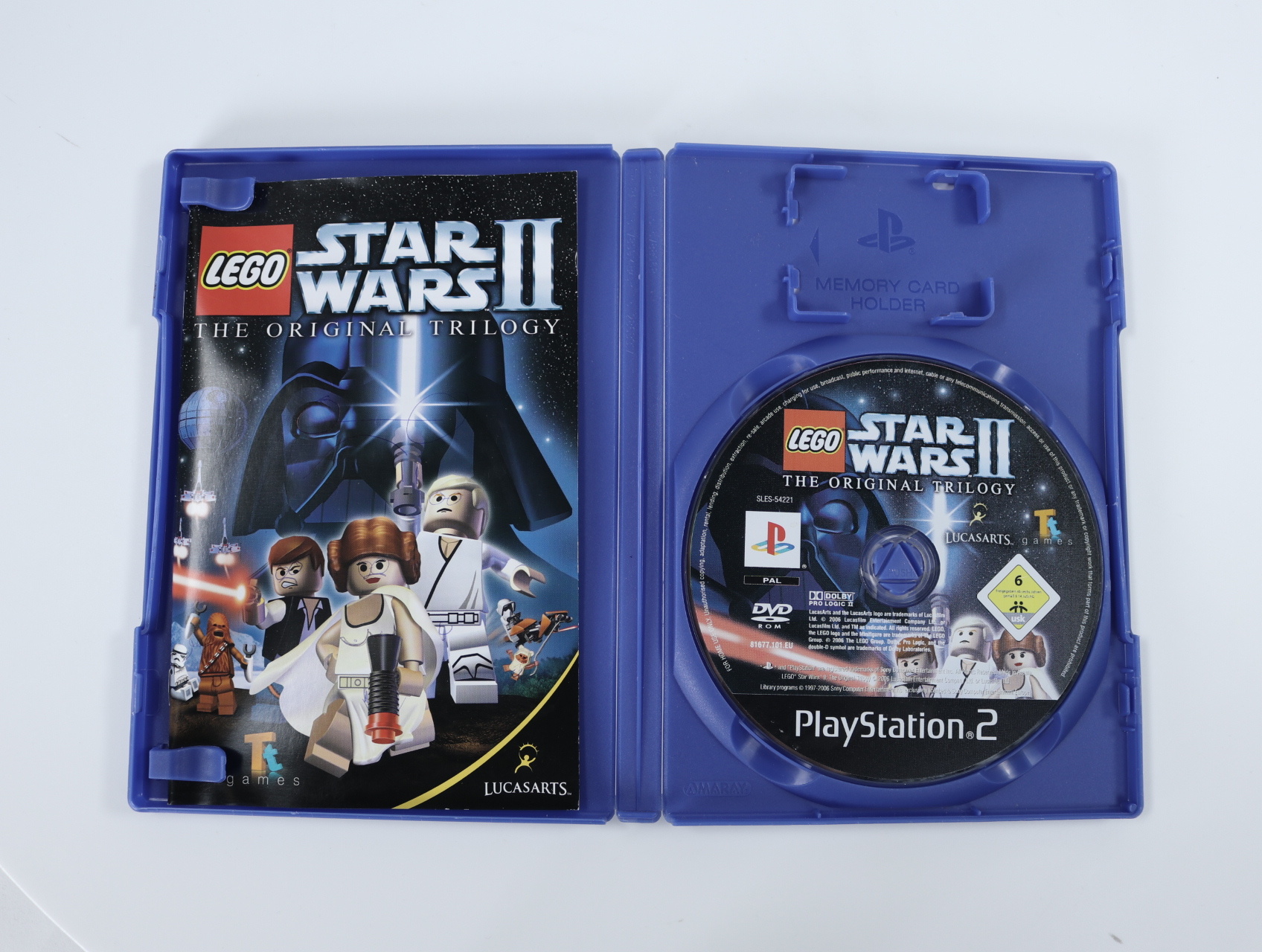 PlayStation 2 - Lego Star Wars II: The Original Trilogy - productfoto 2