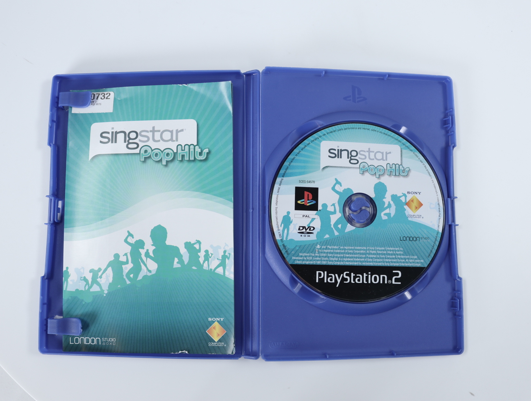 PlayStation 2 - SingStar Pop Hits - productfoto 2