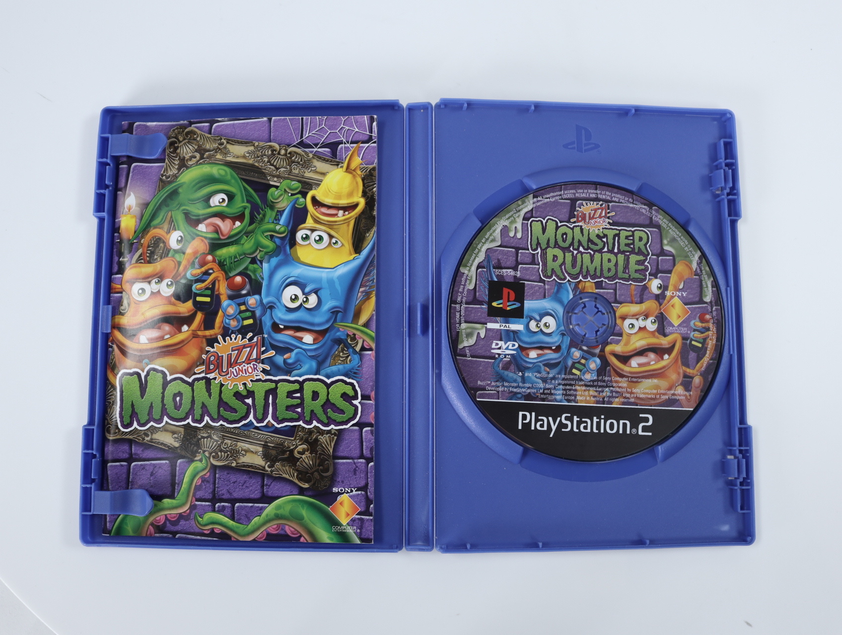 PlayStation 2 - Buzz! Junior: Monsters - productfoto 3