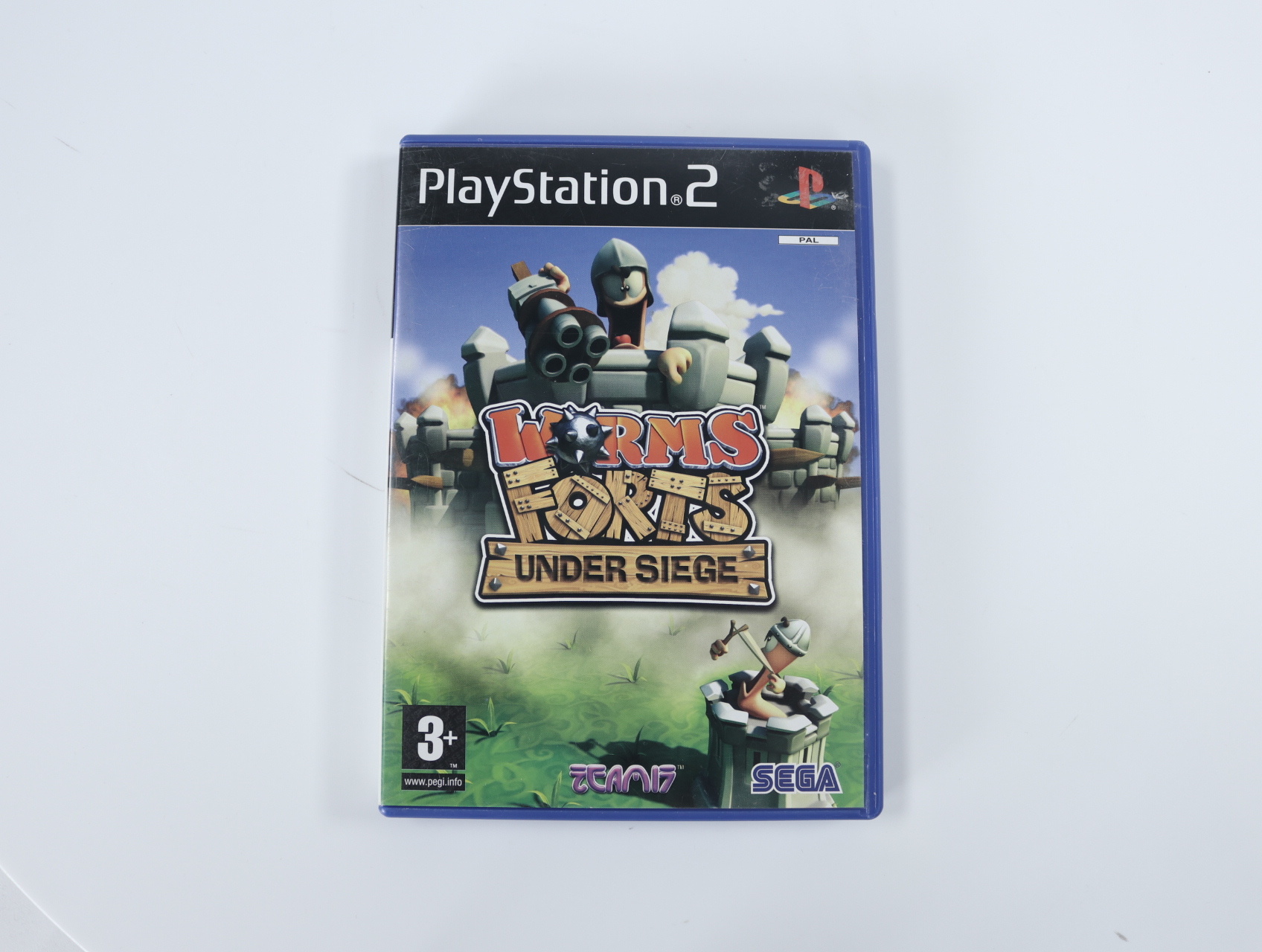 PlayStation 2 - Worms Forts: Under Siege [No Manual]