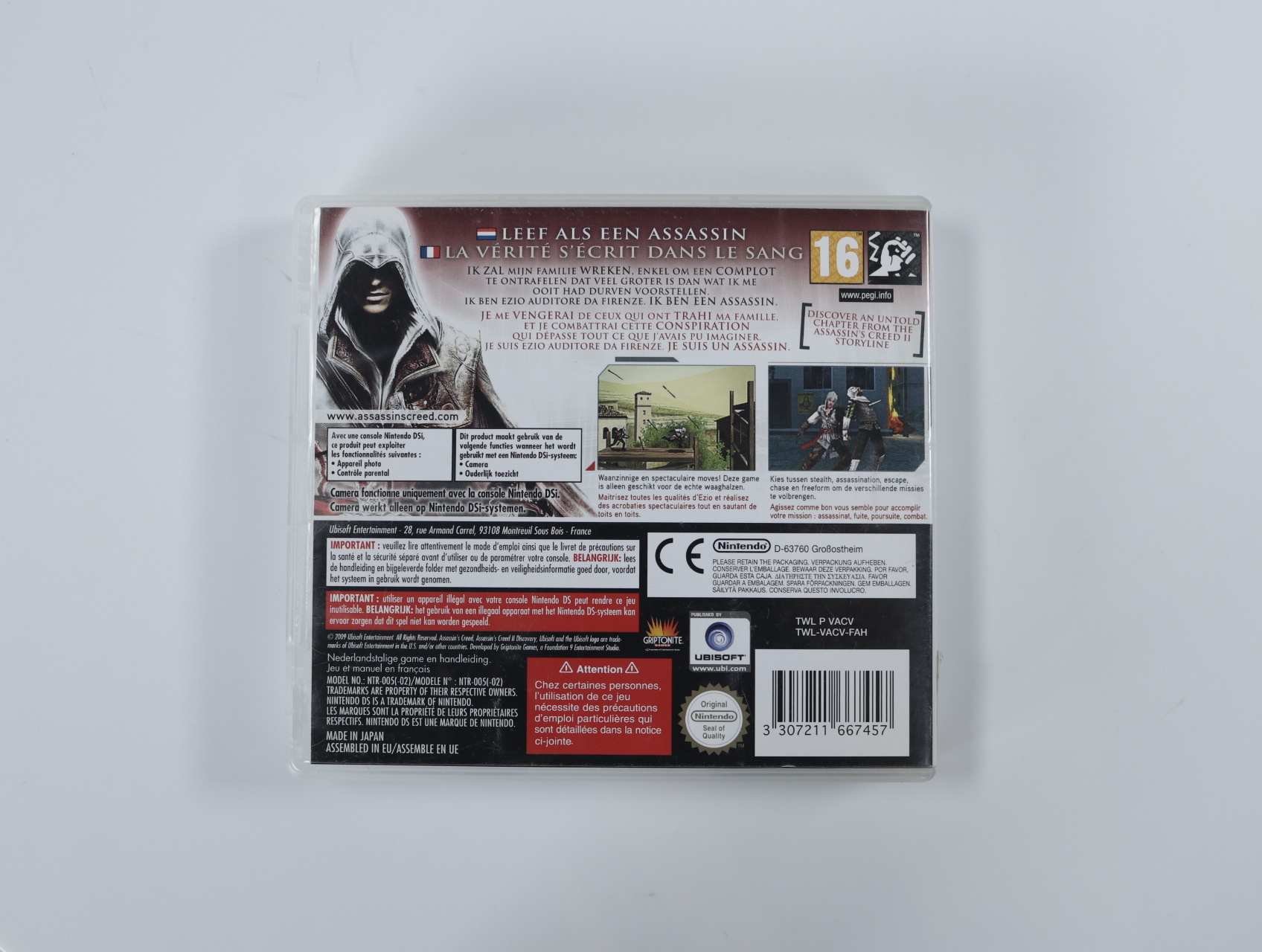 Nintendo DS - Assassin’s Creed II: Discovery - CIB - Griptonite Games - productfoto 2