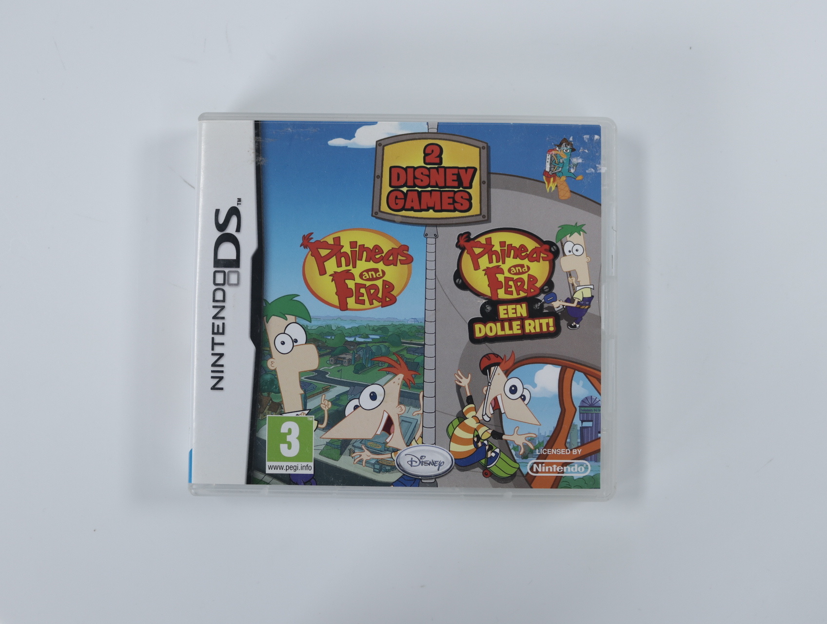 Nintendo DS - Phineas and Ferb origineel & een Dolle Rit - CIB