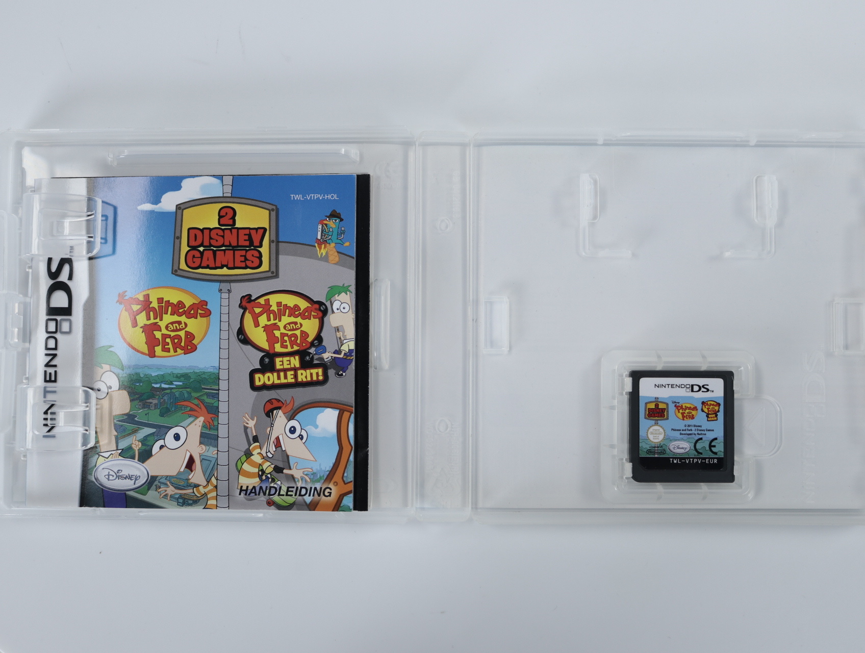 Nintendo DS - Phineas and Ferb origineel & een Dolle Rit - CIB - productfoto 3