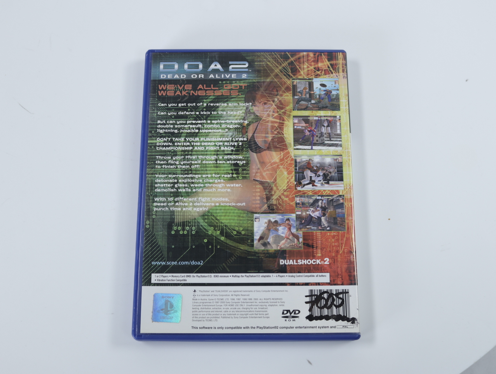 PlayStation 2 - Dead or Alive 2 - productfoto 2