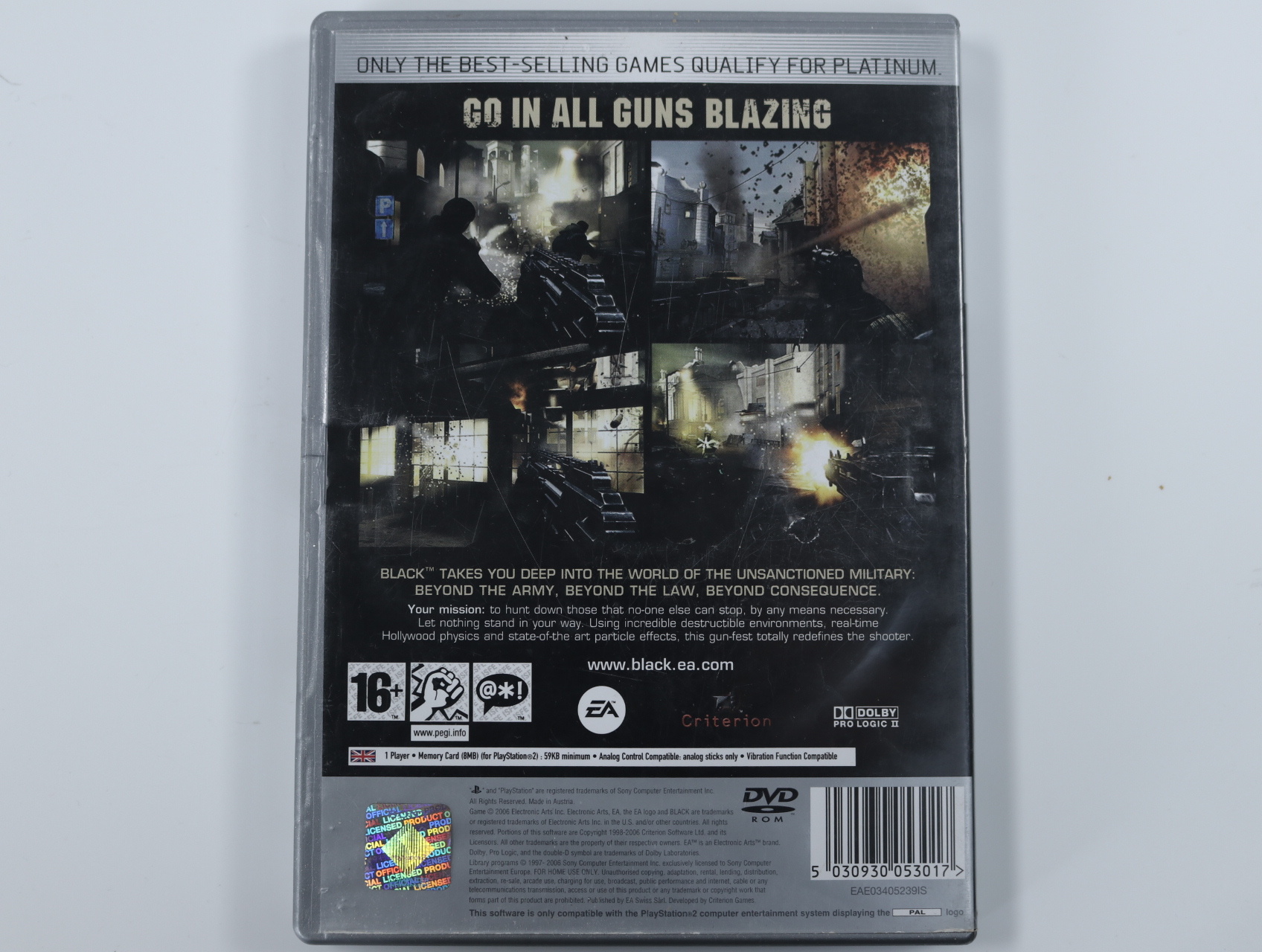 Playstation 2 - Black [Platinum] - productfoto 2