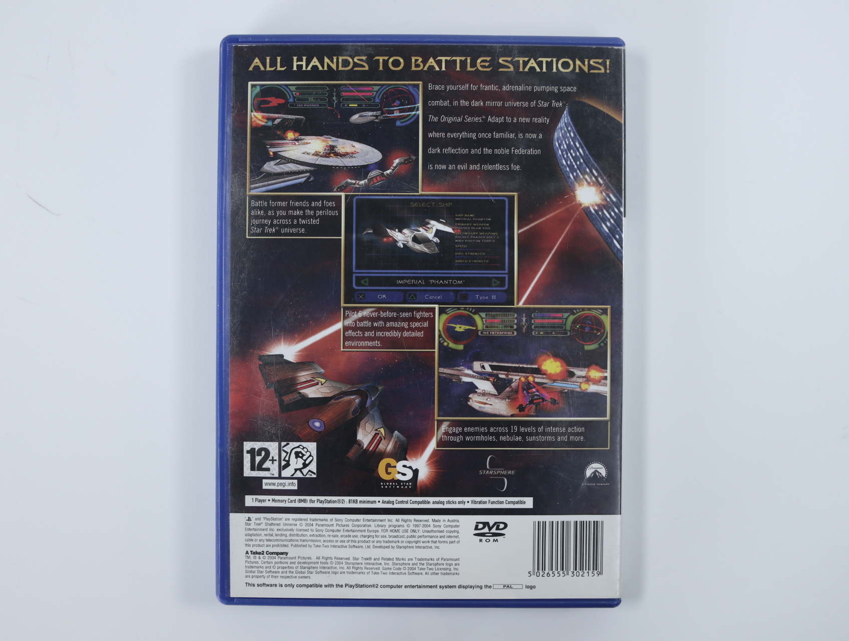 PlayStation 2 - Star Trek: Shattered Universe [No Manual] - productfoto 2