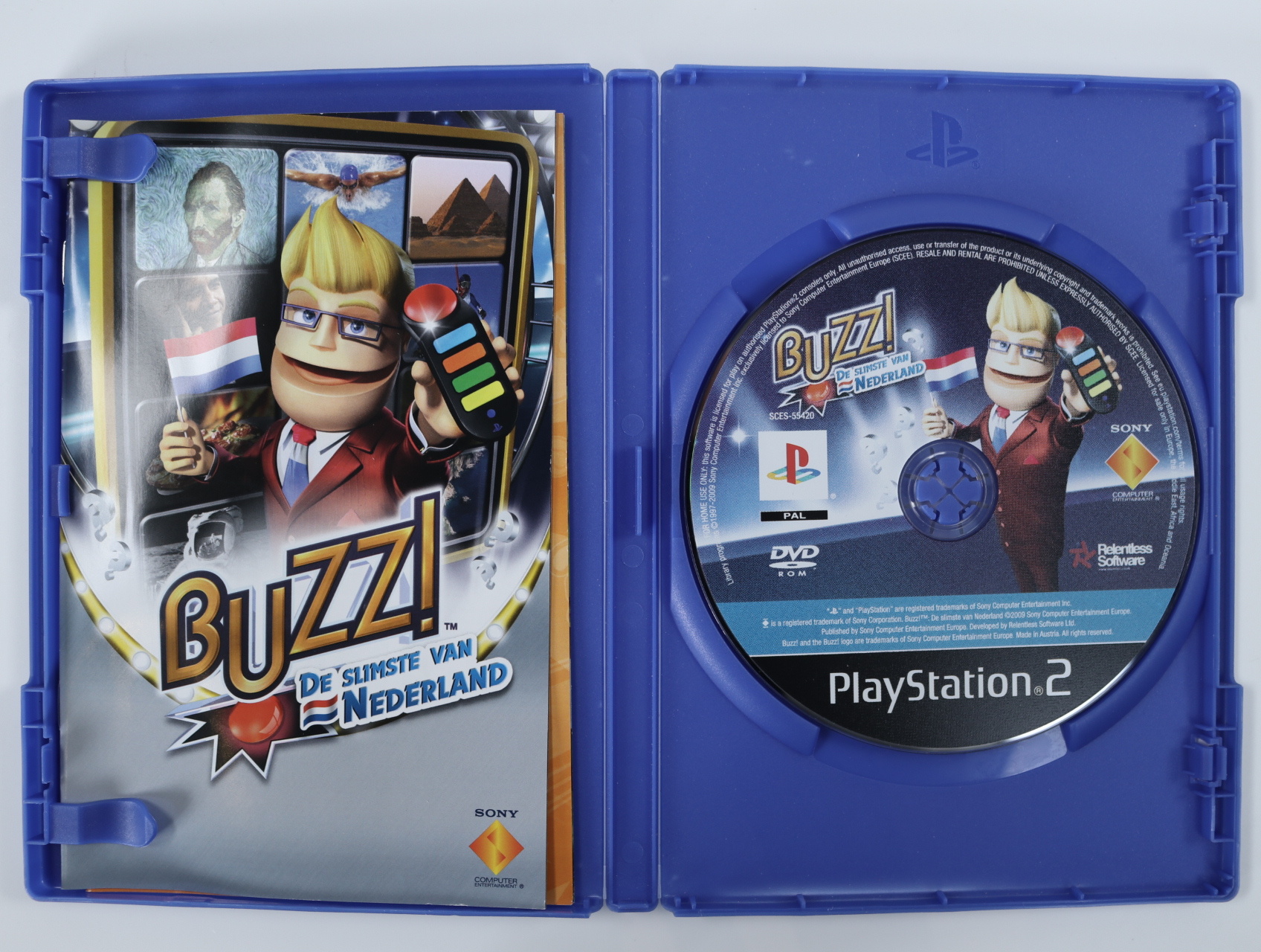 PlayStation 2 - Buzz! De Slimste van Nederland - productfoto 3