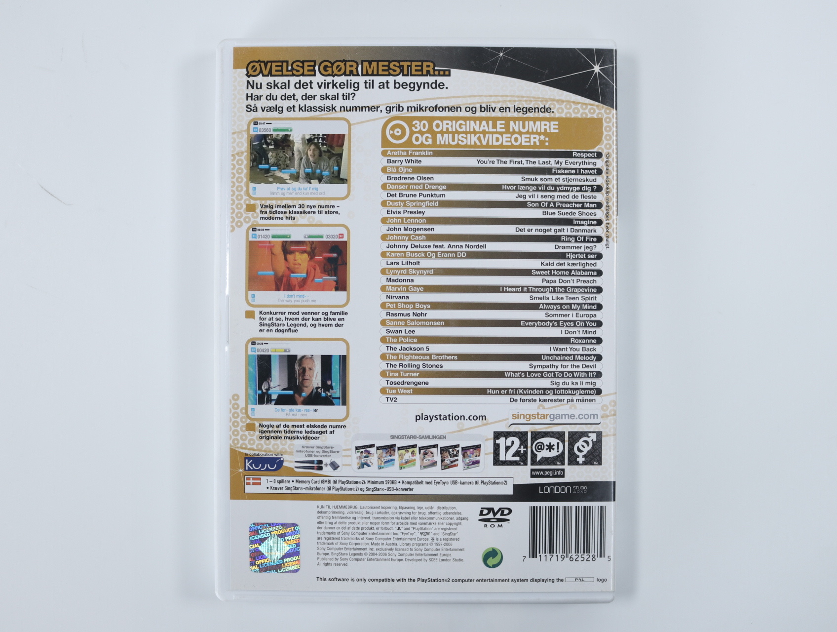 PlayStation 2 - SingStar Legends - productfoto 2