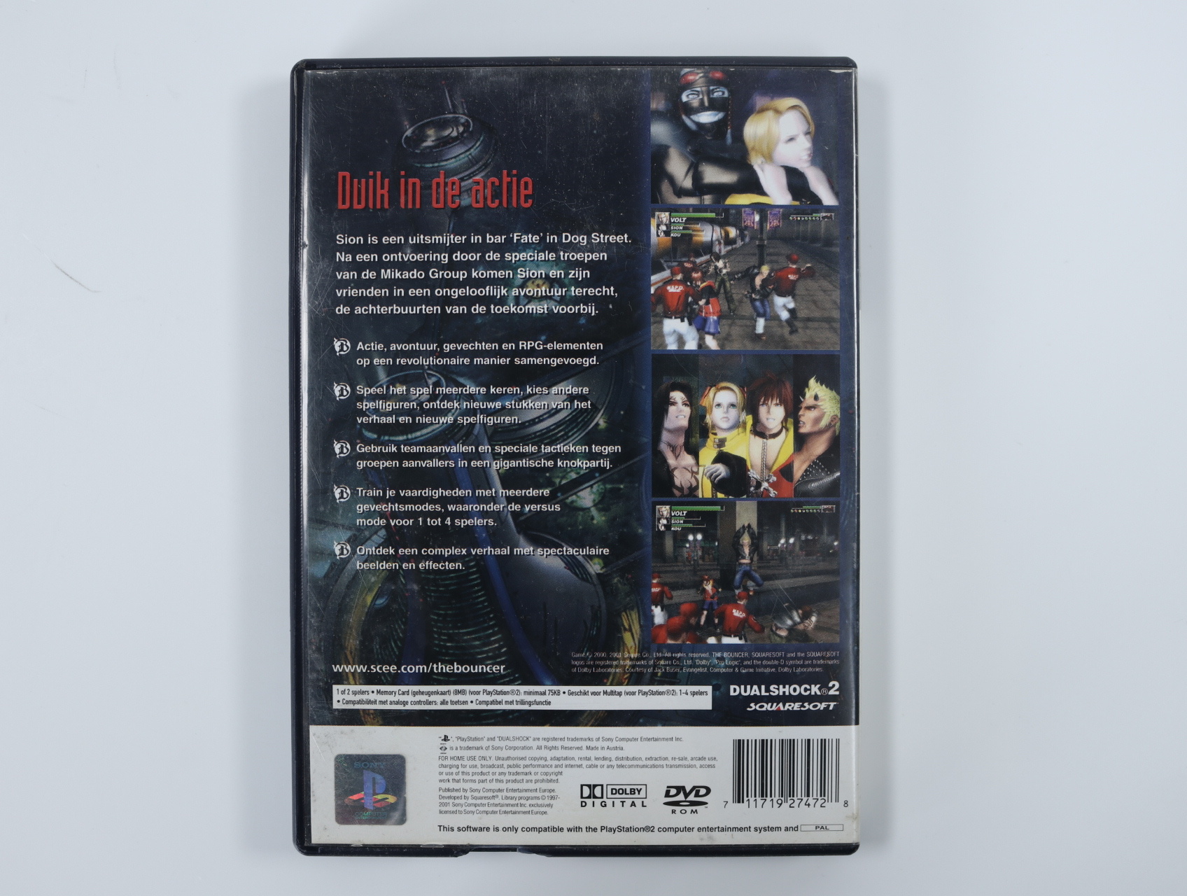 PlayStation 2 - The Bouncer - productfoto 2