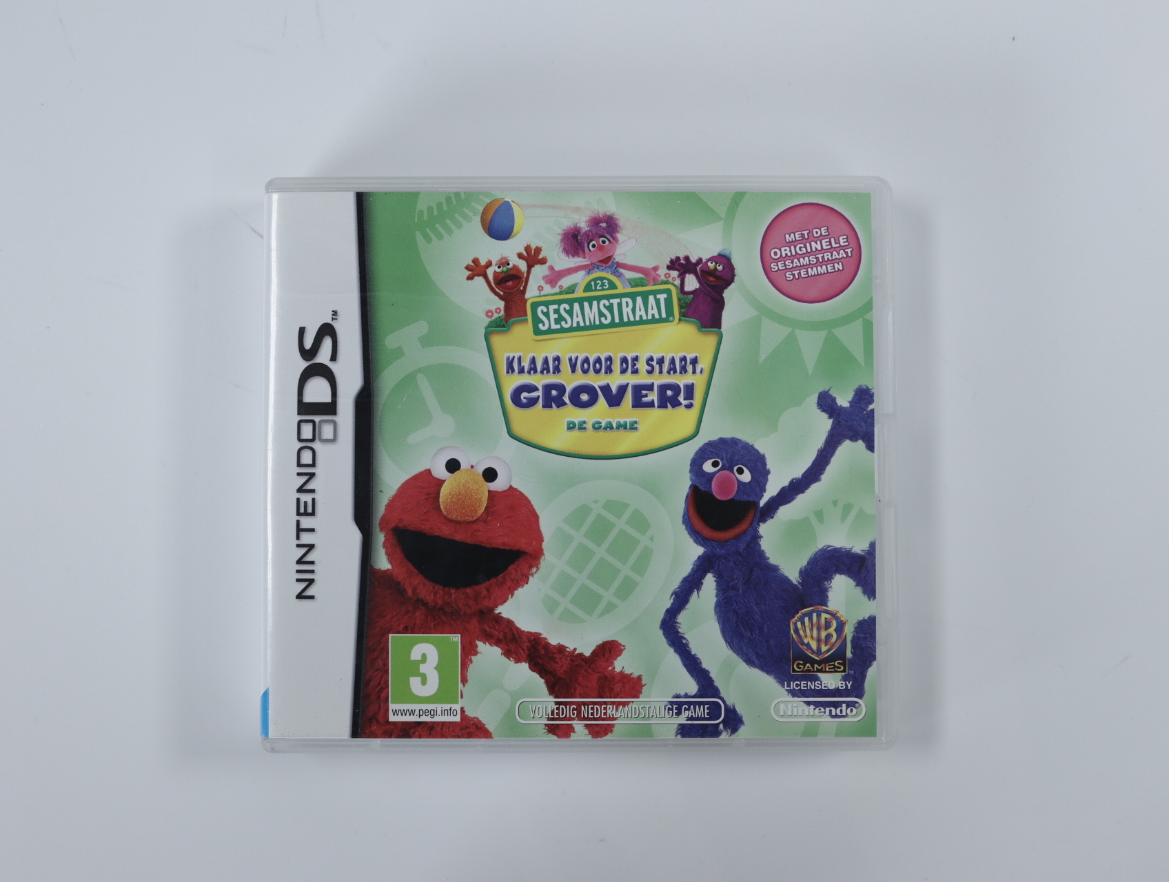 Nintendo DS - Sesamstraat: Klaar Voor De Start - Grover - CIB