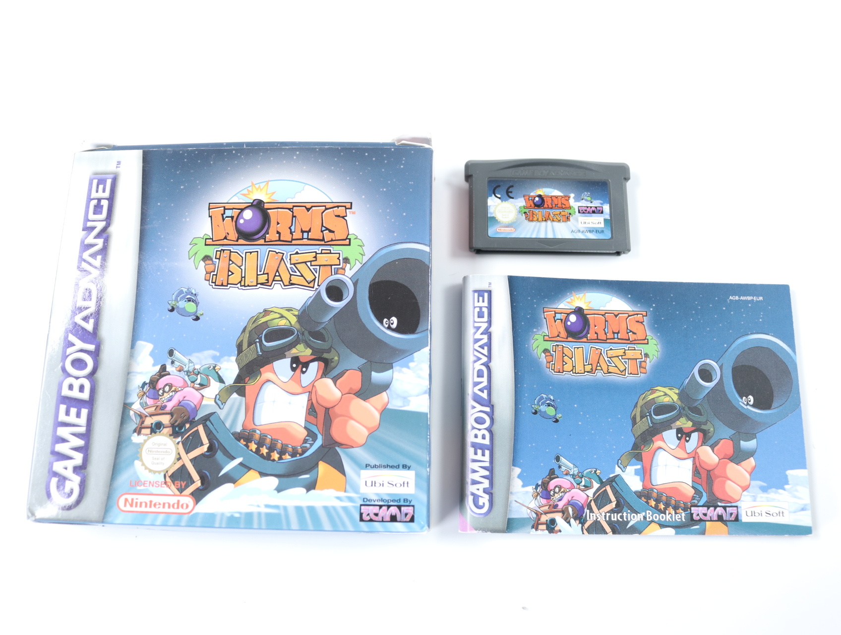 GameBoy Advance - Worms Blast - CIB