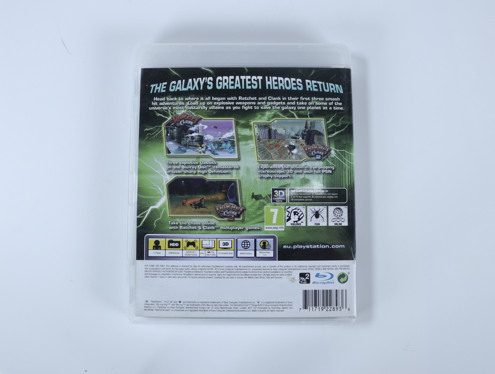 PlayStation 3 - Ratchet & Clank Trilogy - productfoto 2
