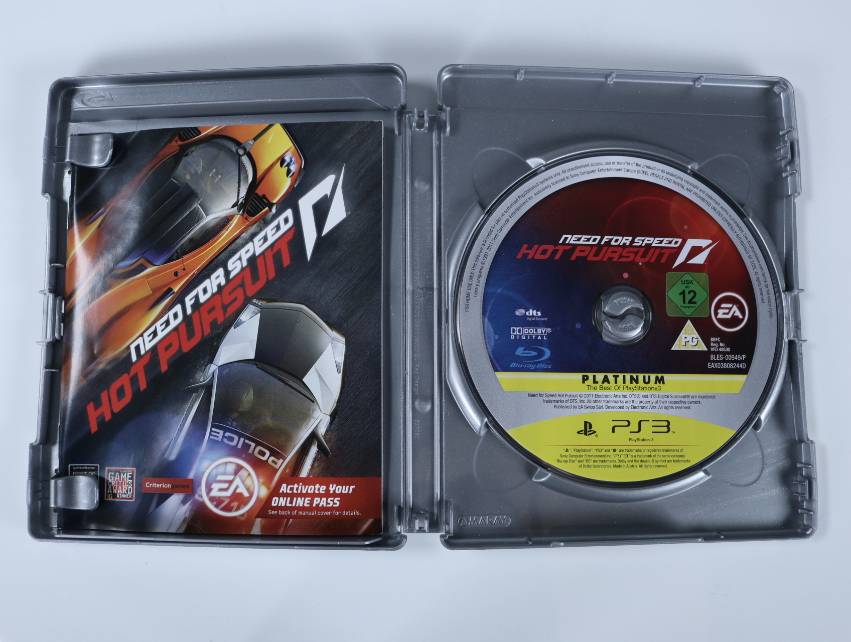 Playstation 3 - Need for Speed: Hot Pursuit [Platinum Hits] - productfoto 3