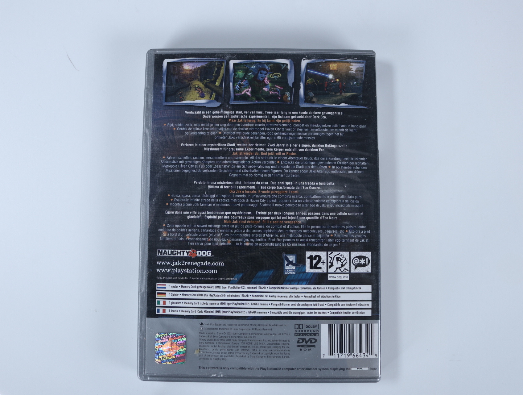 PlayStation 2 - Jak II [Platinum Hits] - productfoto 2